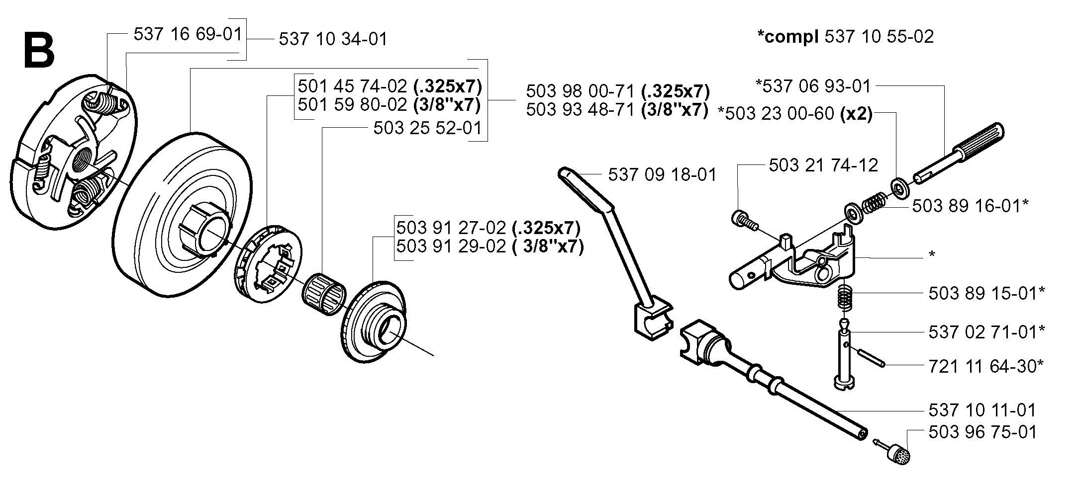 CLUTCH & OIL PUMP