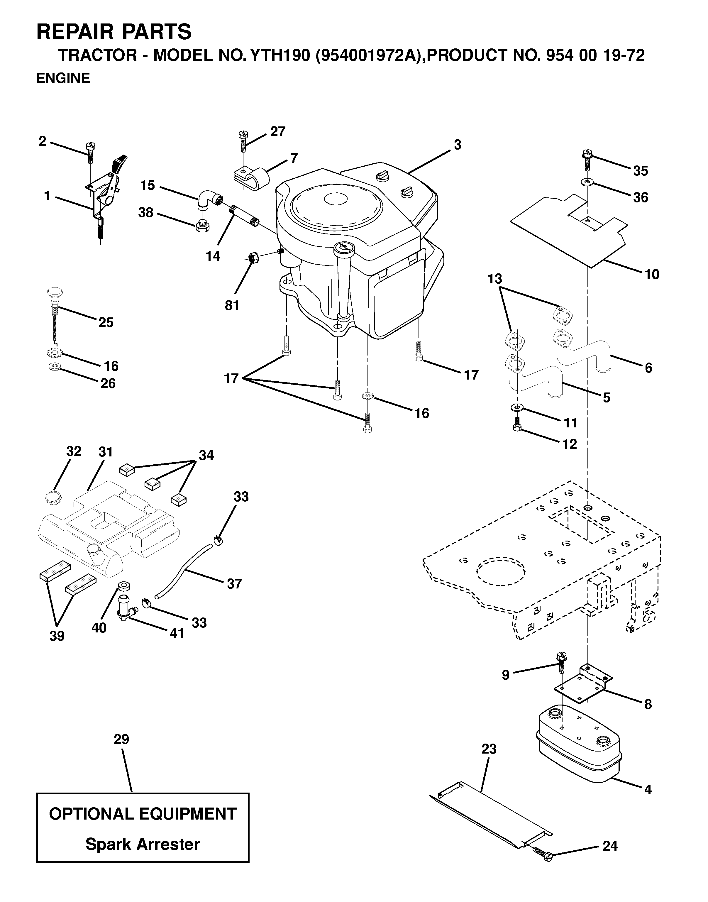 REPAIR PARTS