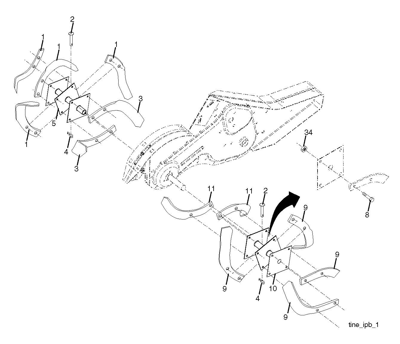 TINE ASSEMBLY