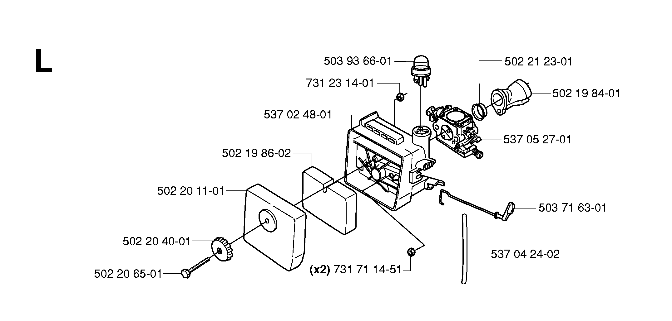 CARBURETOR & AIR FILTER