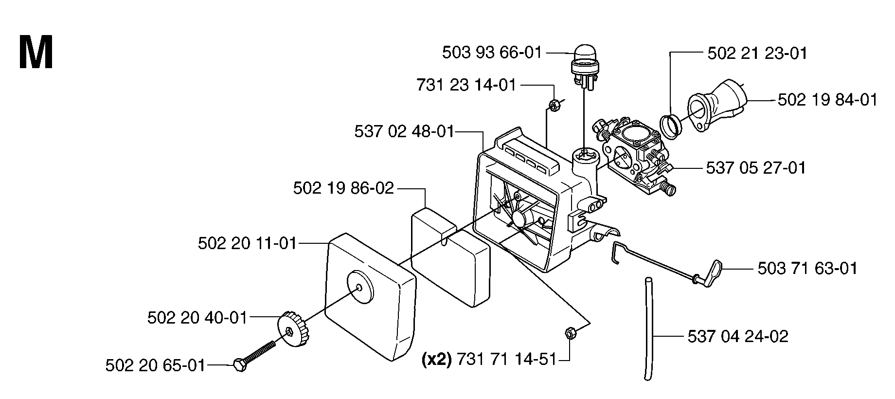 CARBURETOR & AIR FILTER