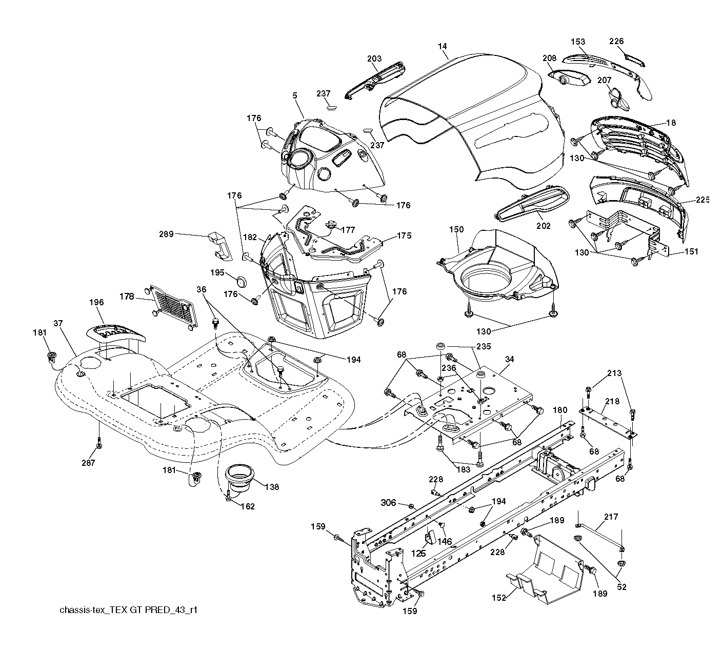 MOWER DECK / CUTTING DECK