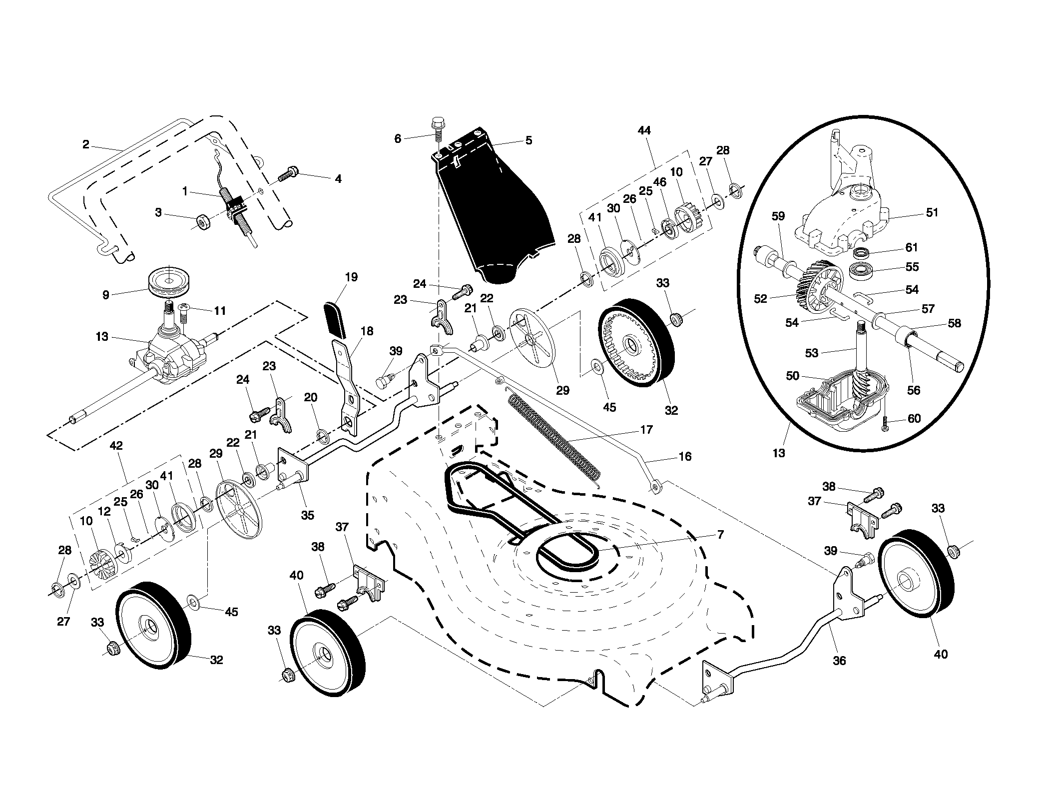 MOWER DECK / CUTTING DECK