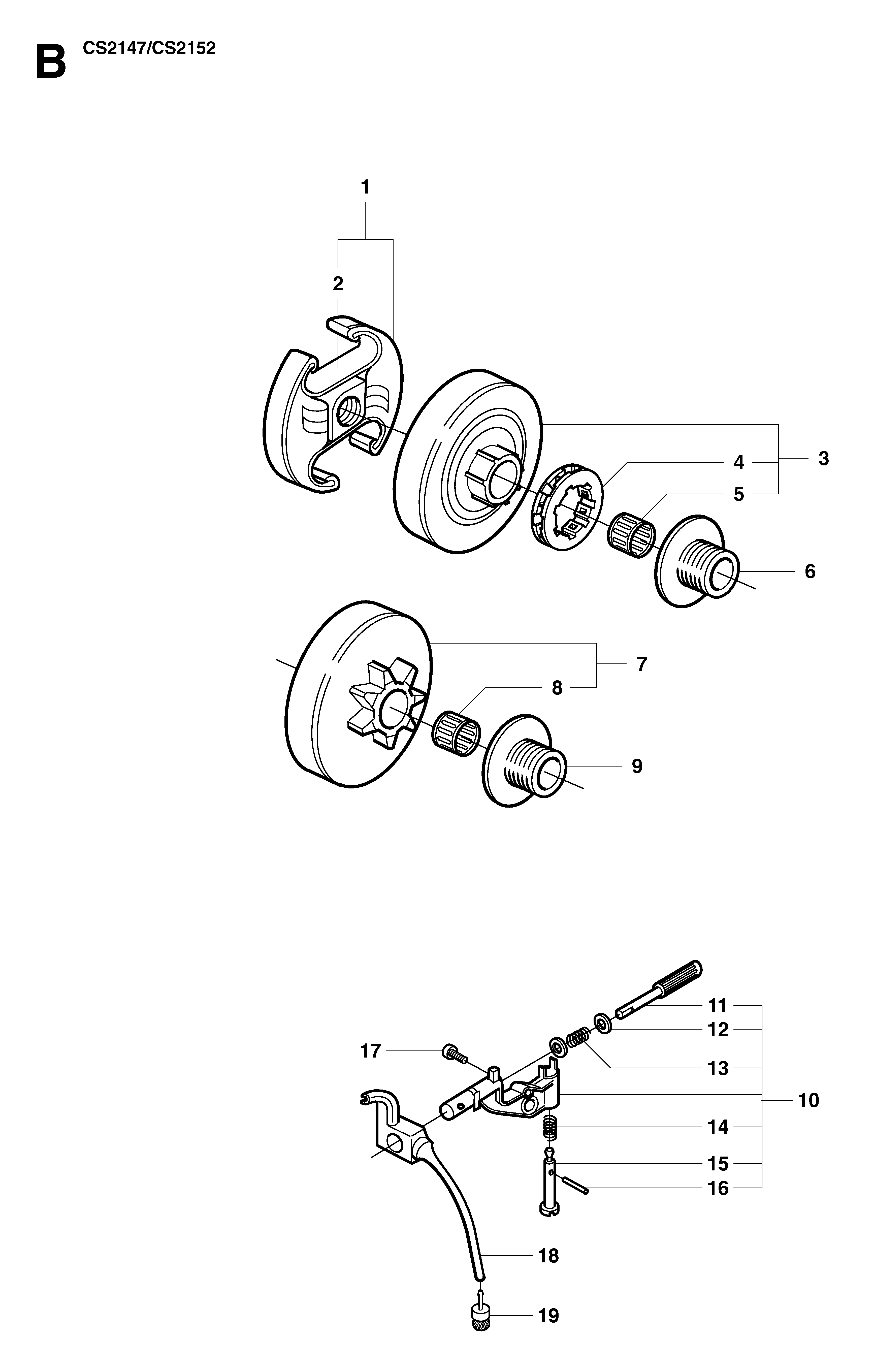 CLUTCH & OIL PUMP