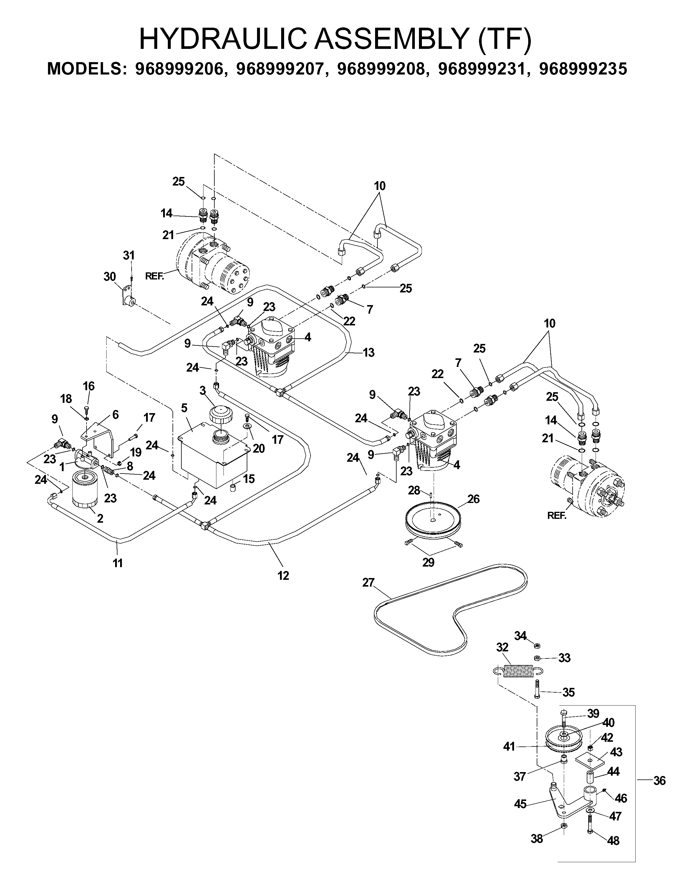 HYDRAULIC PUMP - MOTOR