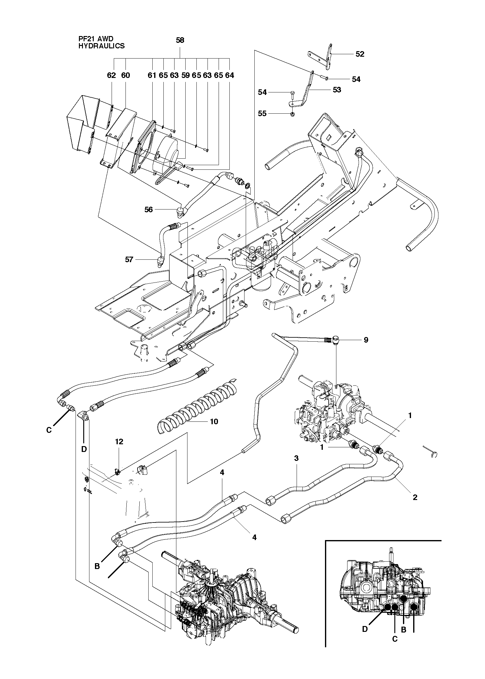 HYDRAULIC FRAME