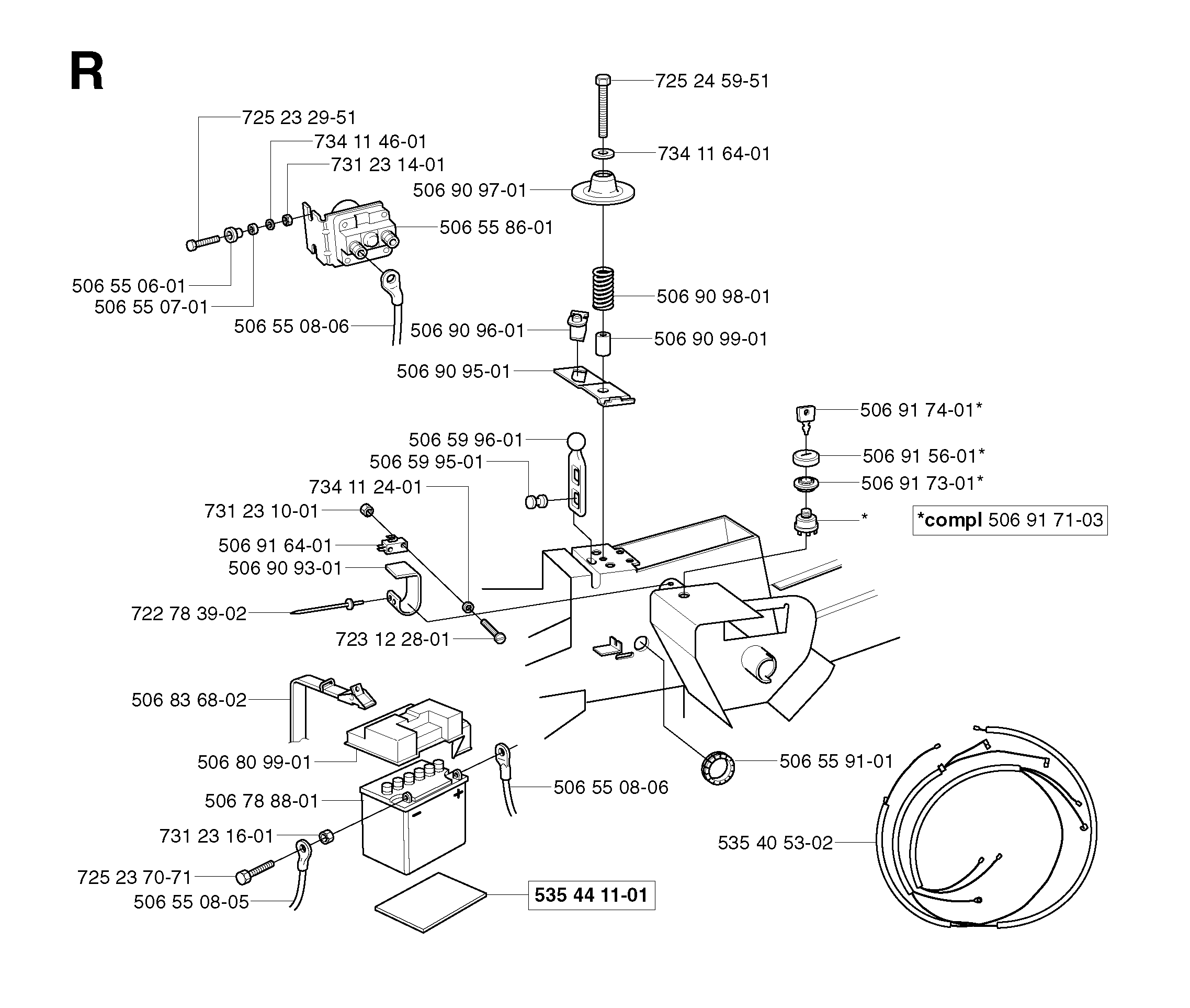 MOWER LIFT / DECK LIFT
