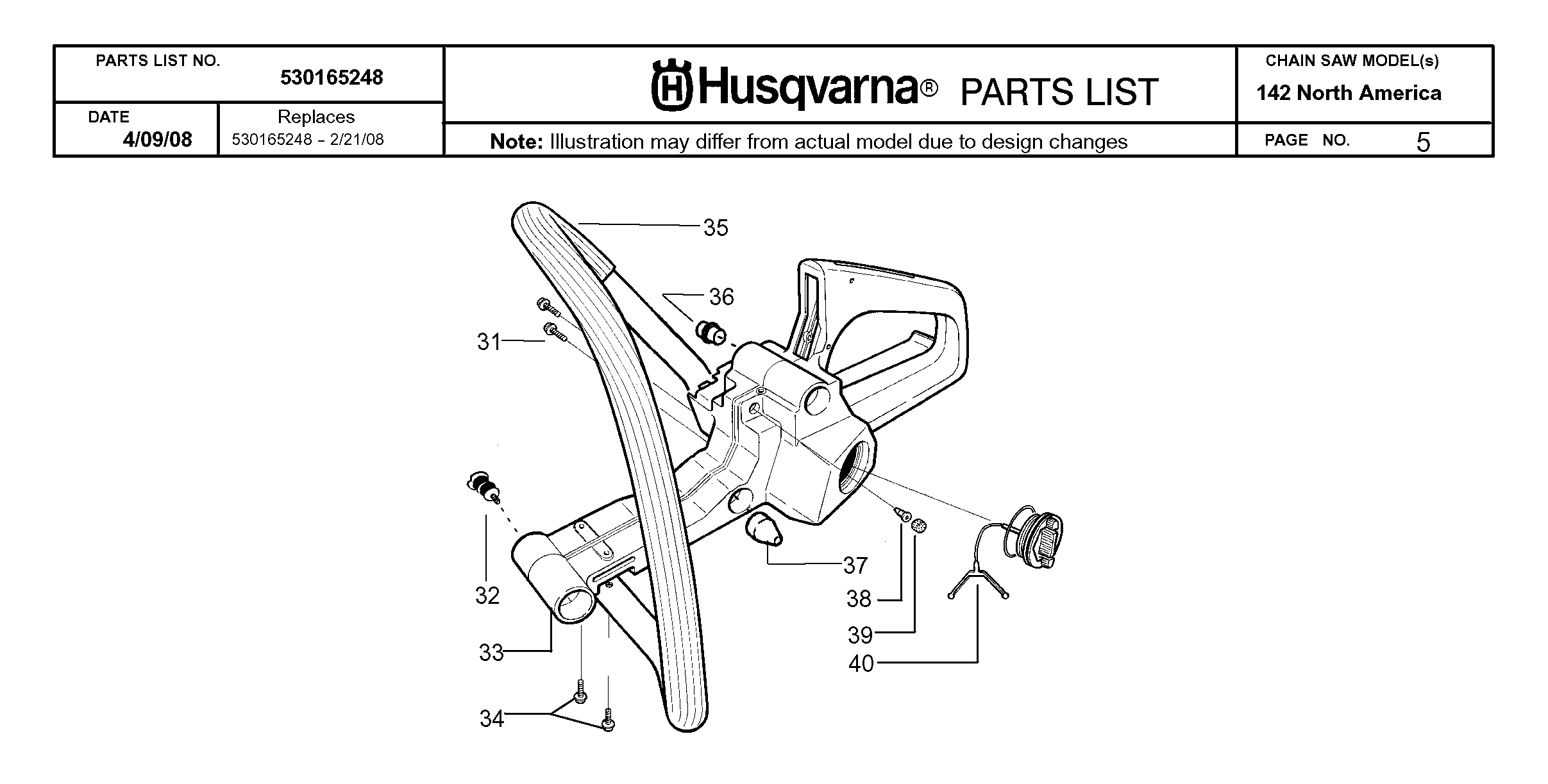 FUEL TANK & HANDLE
