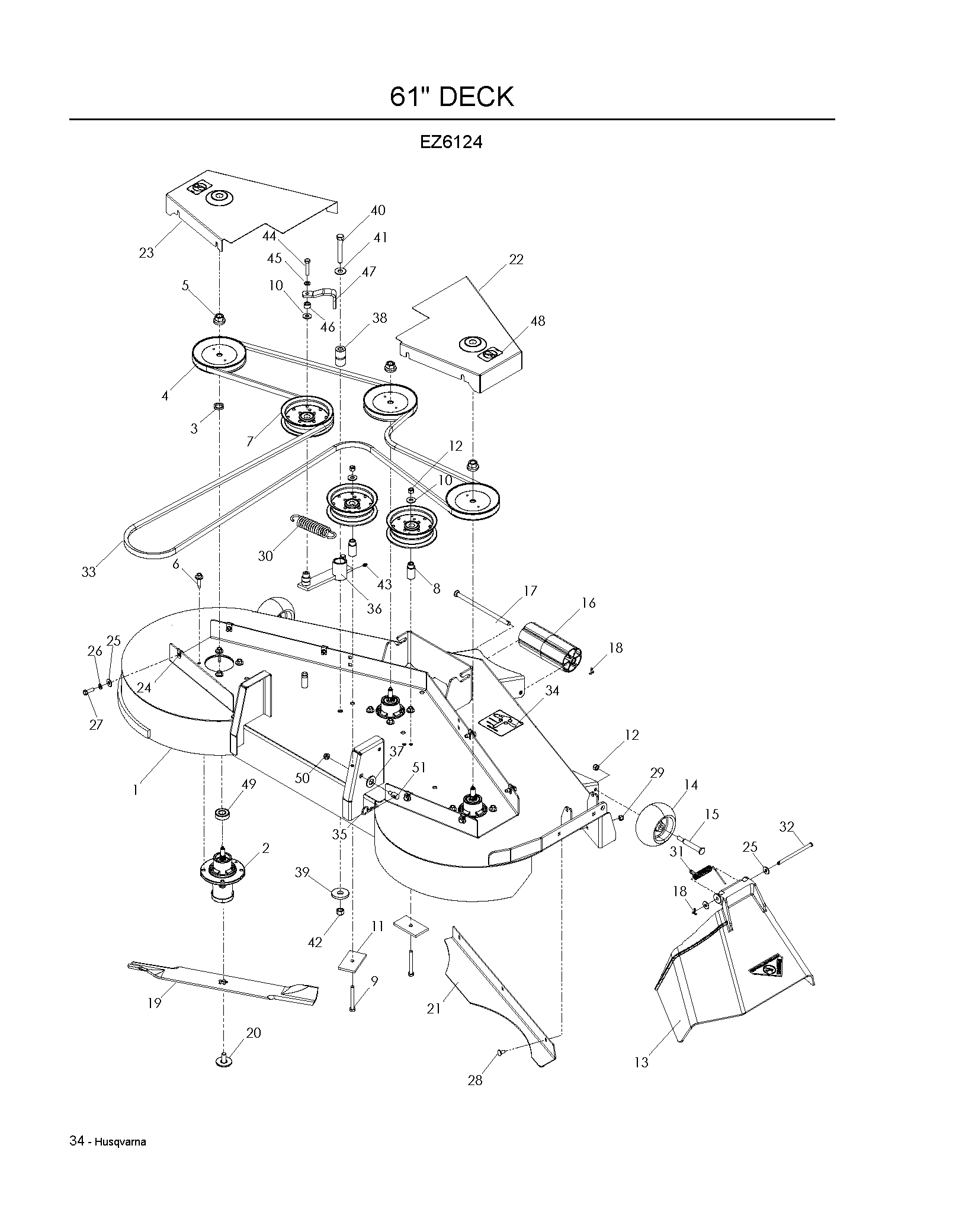 MOWER DECK / CUTTING DECK