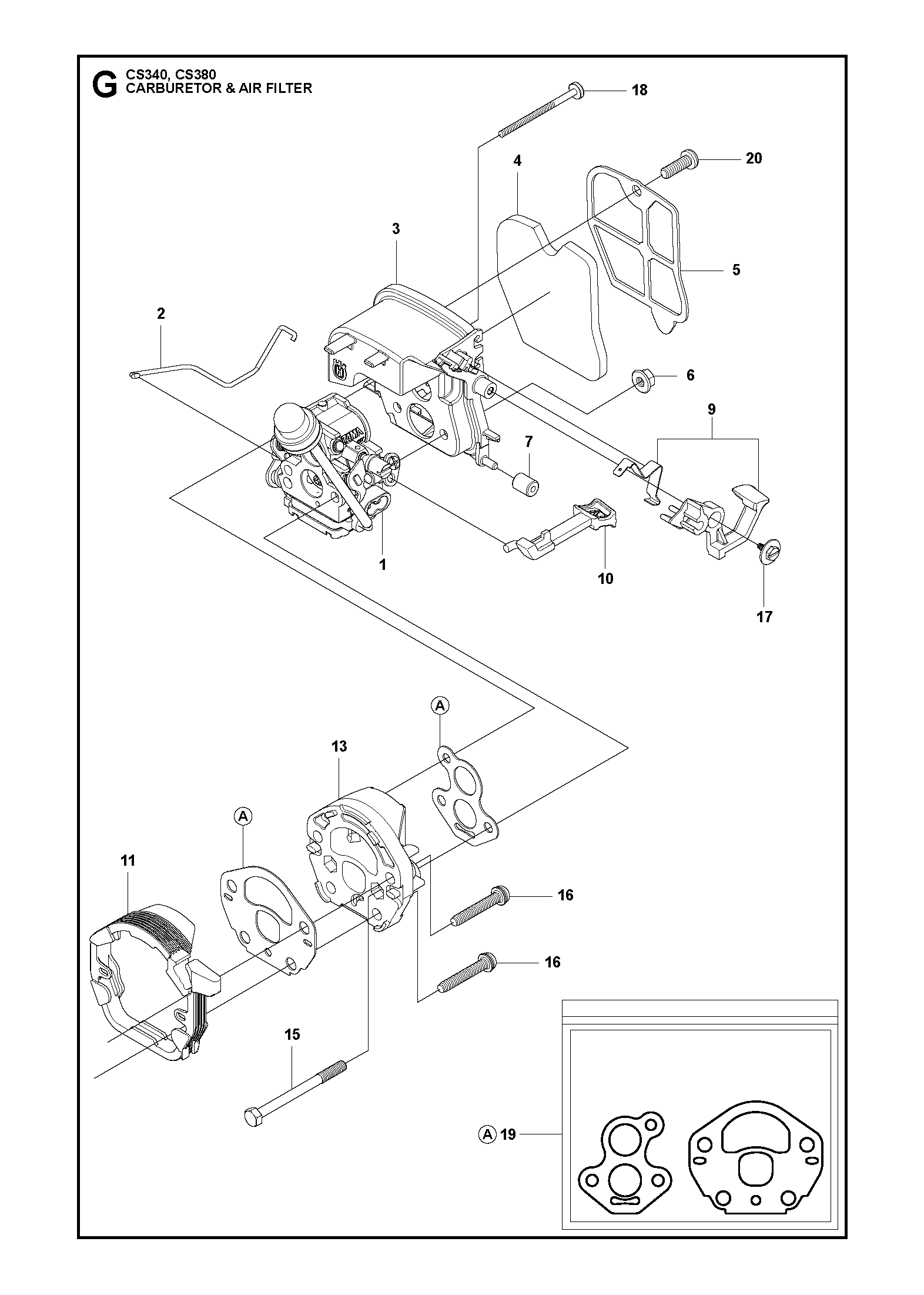 CARBURETOR & AIR FILTER