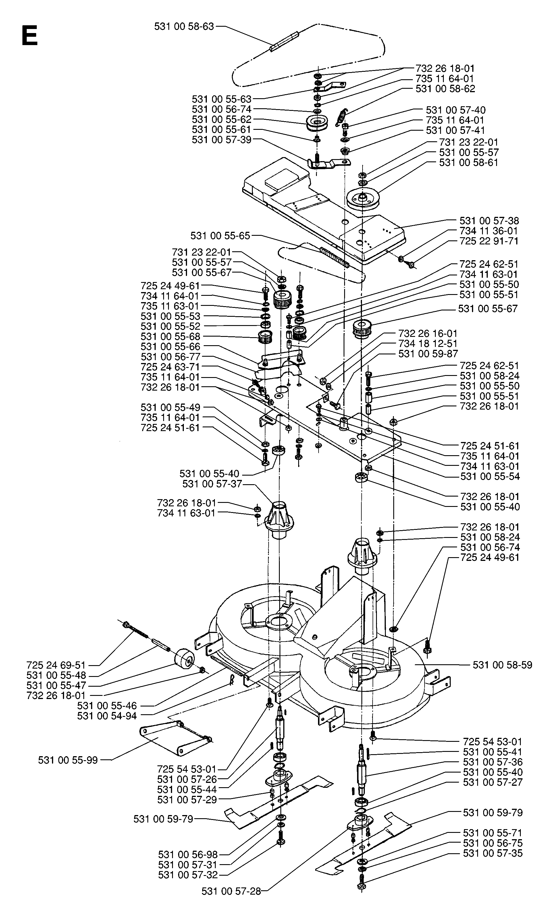 MOWER DECK / CUTTING DECK