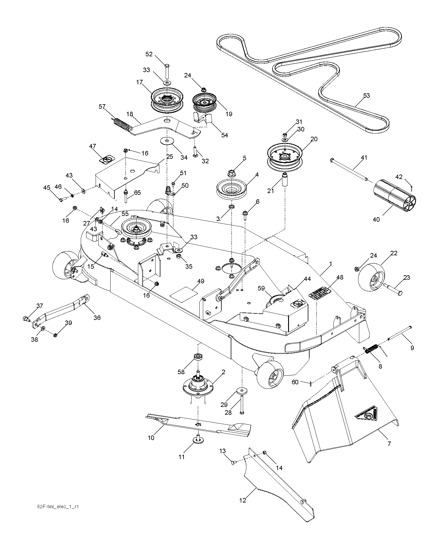 MOWER DECK / CUTTING DECK