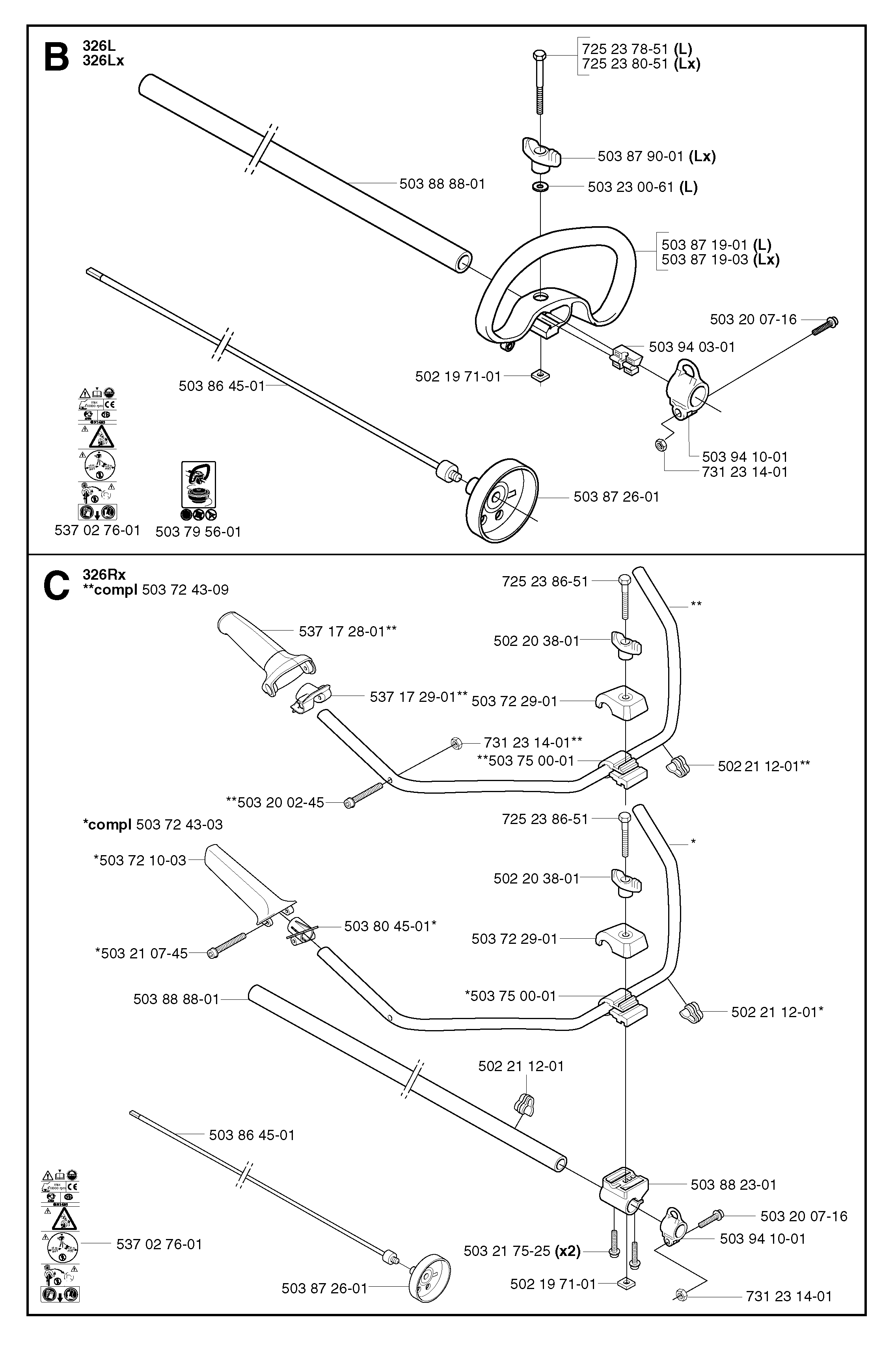 SHAFT & HANDLE