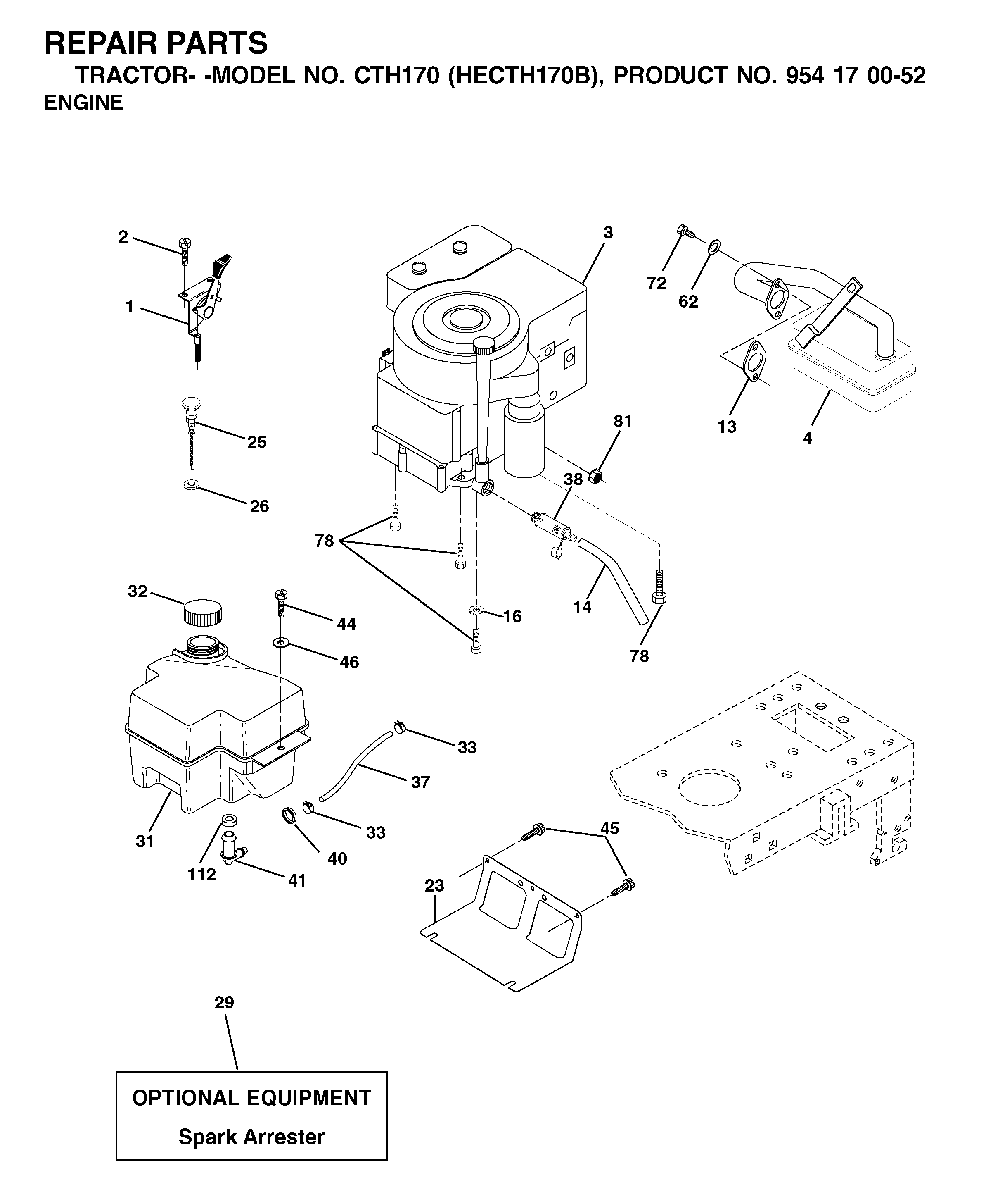 ENGINE & CUTTING EQUIPMENT