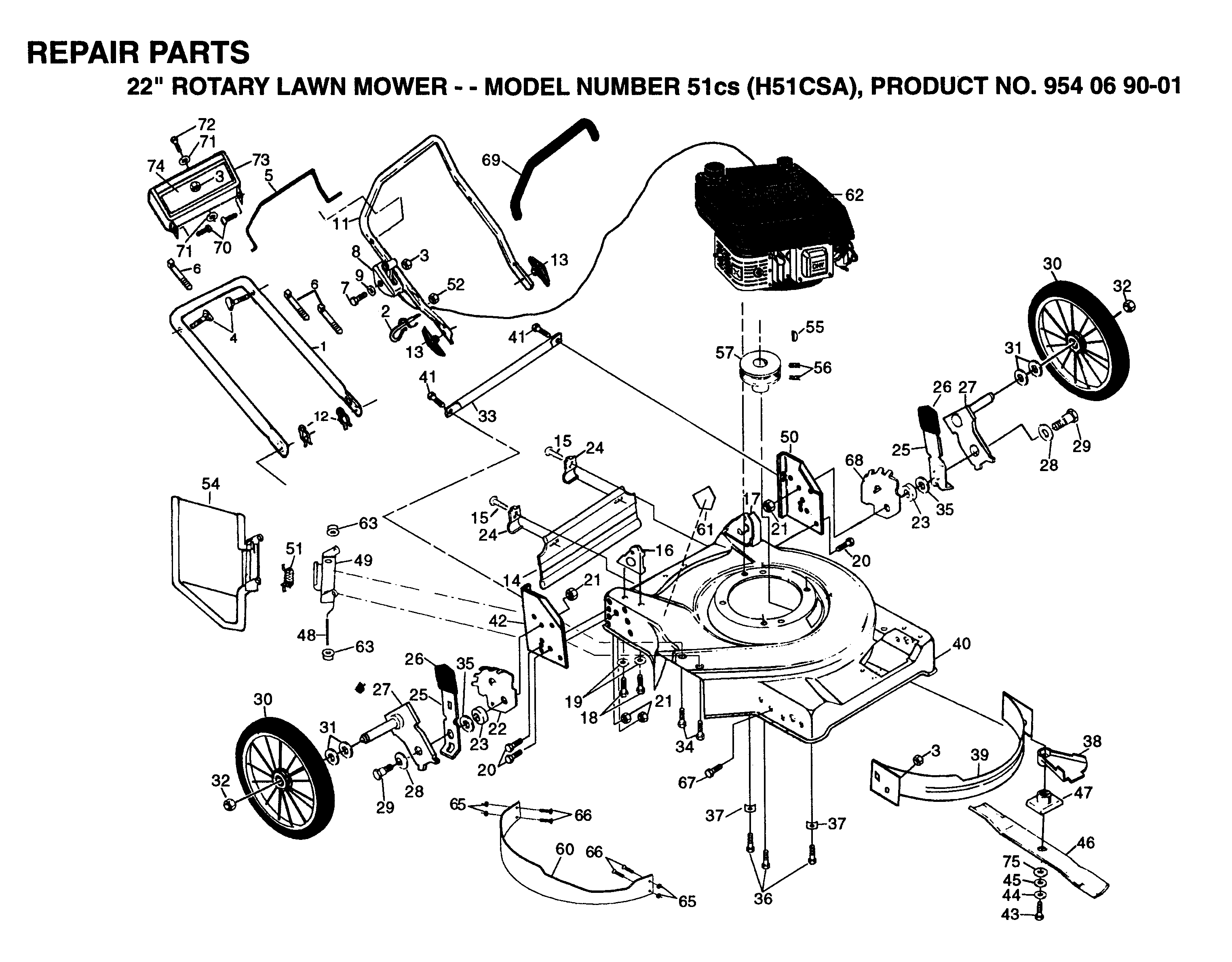 REPAIR PARTS