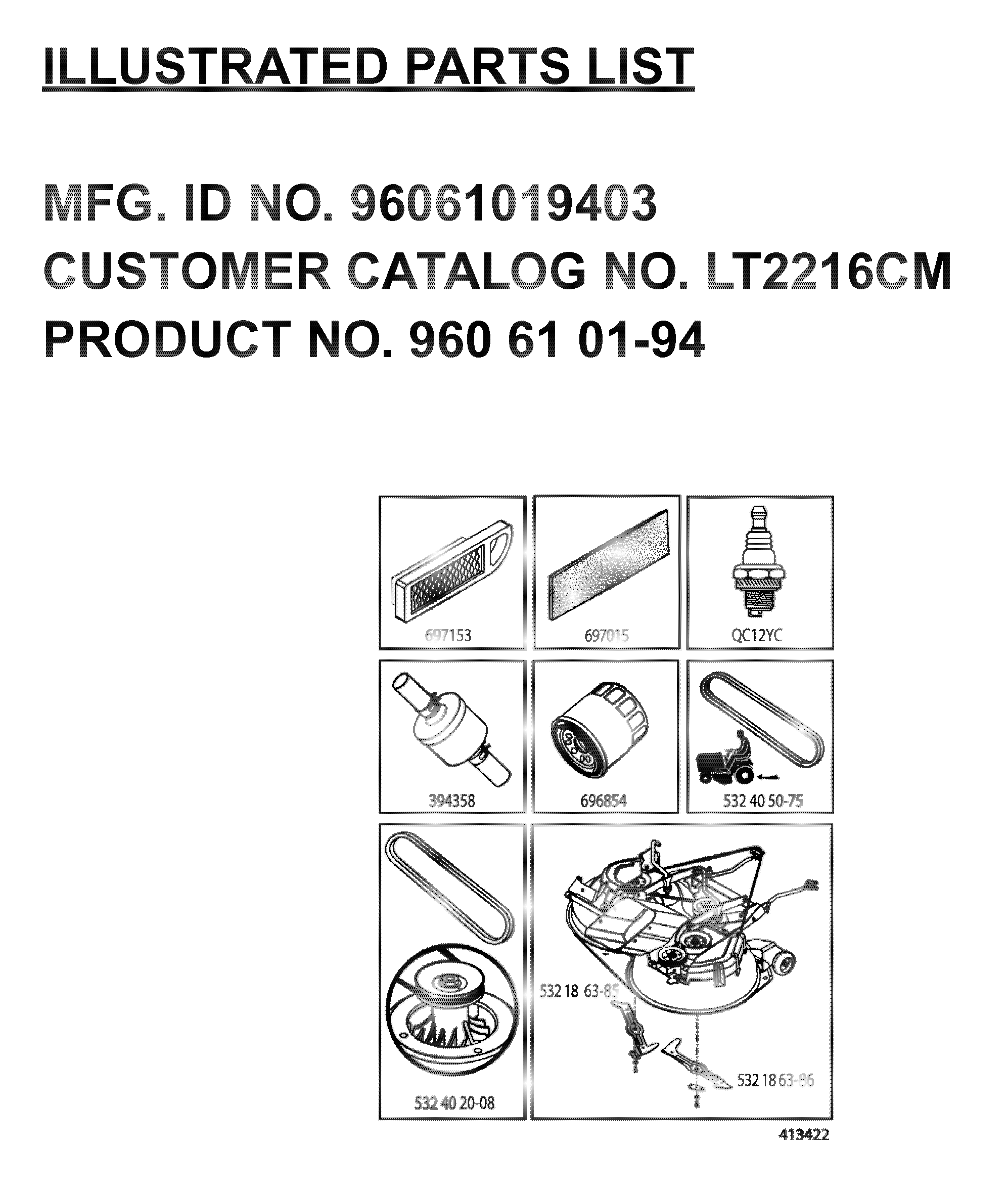 FREQUENTLY USED PARTS