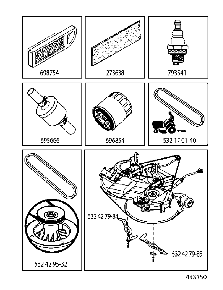 FREQUENTLY USED PARTS