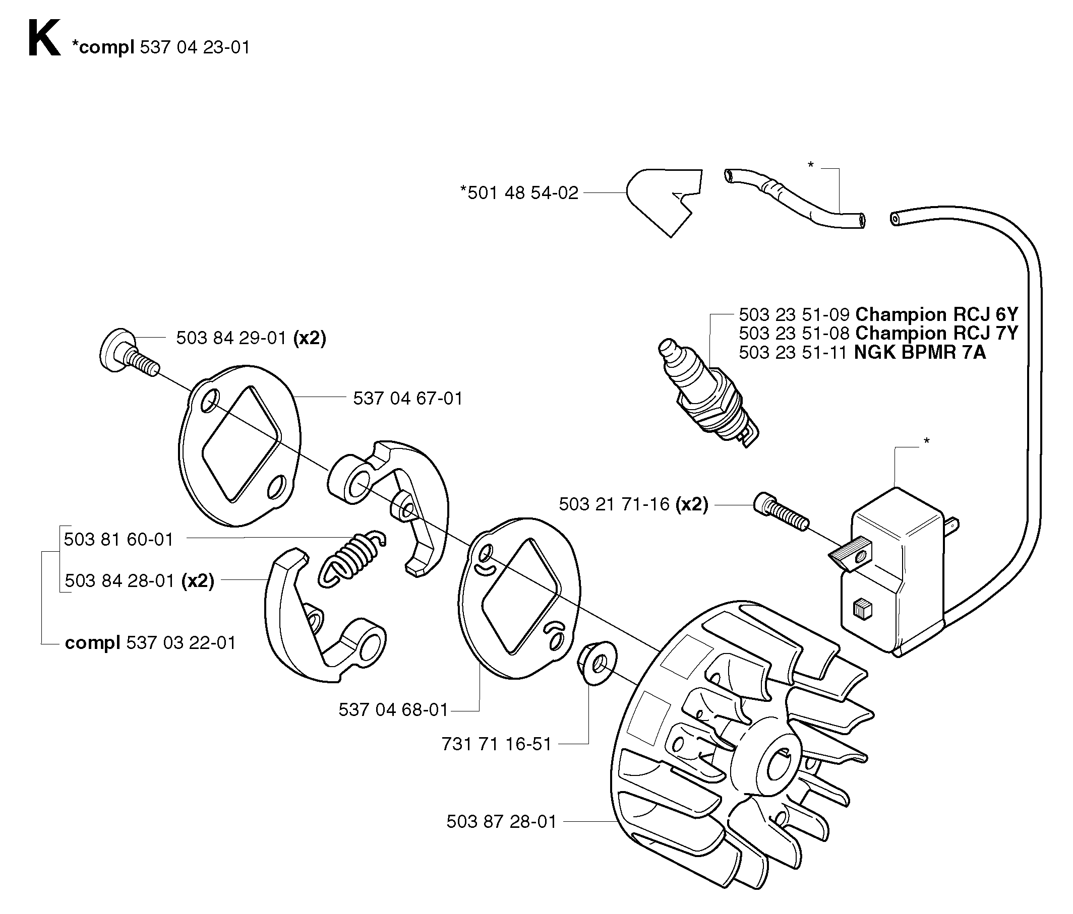 IGNITION SYSTEM & CLUTCH