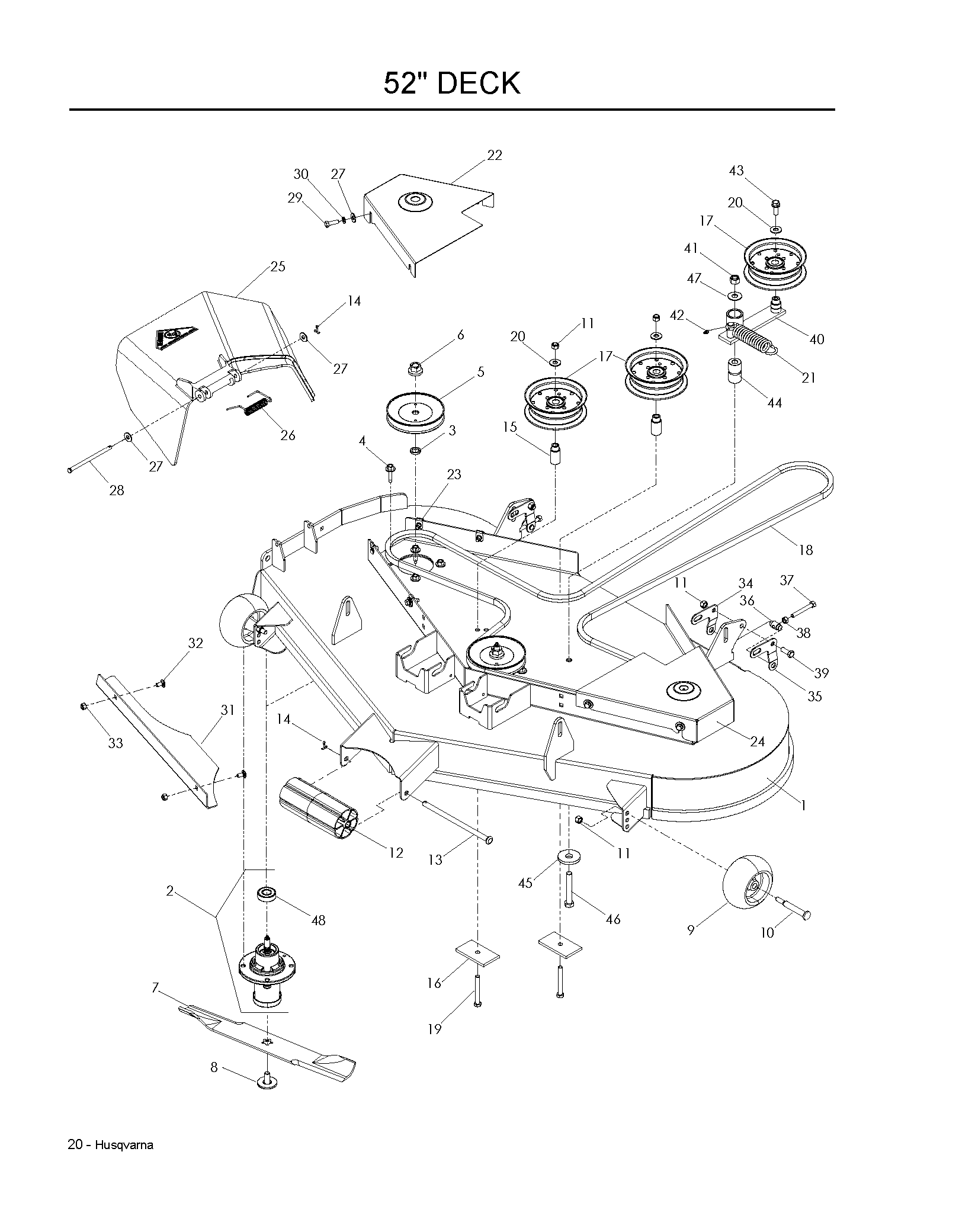 MOWER DECK / CUTTING DECK