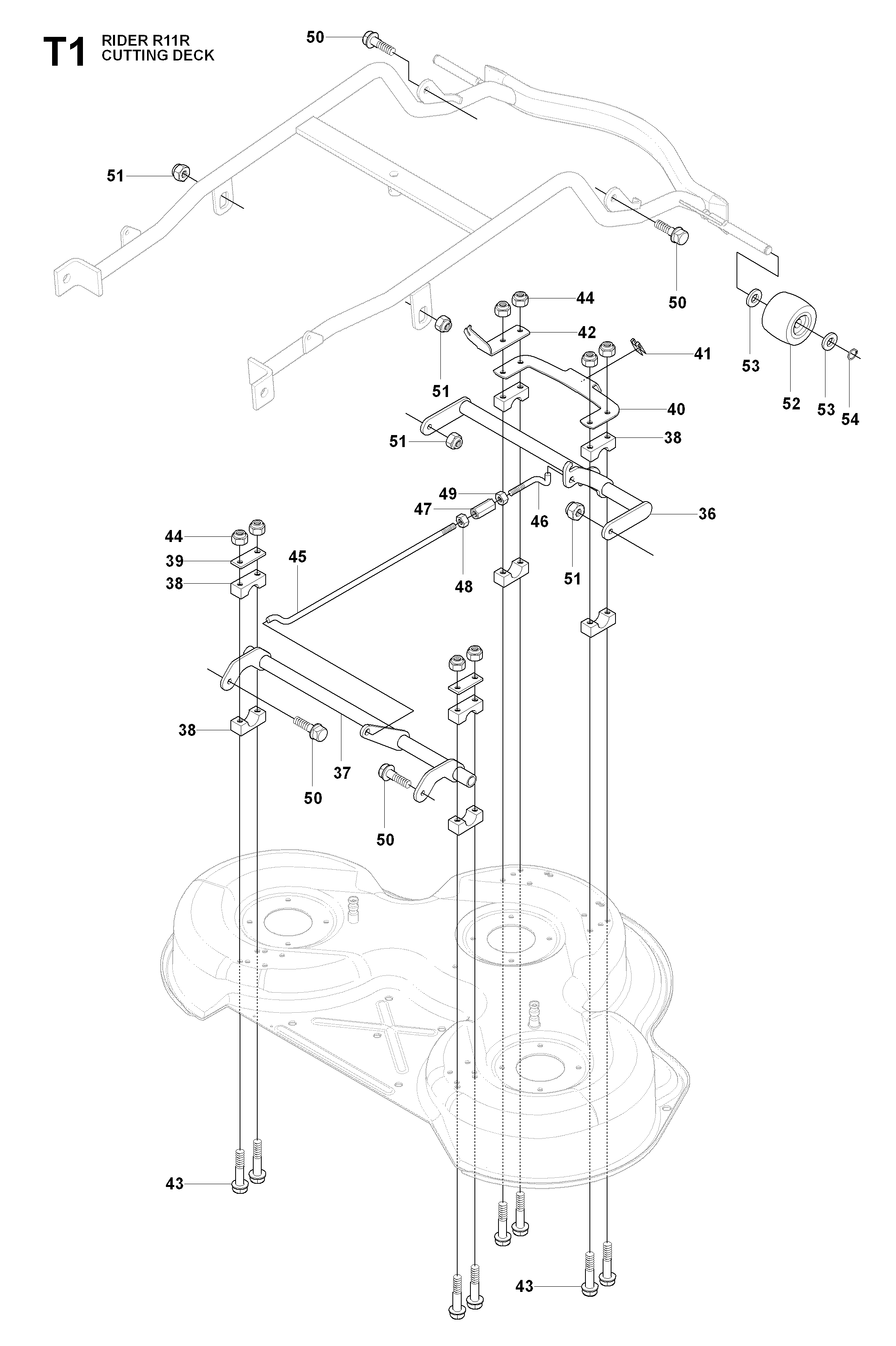 94CM CUTTING DECK