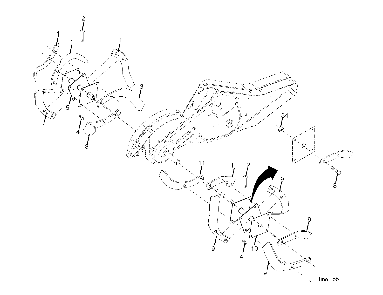 TINE ASSEMBLY