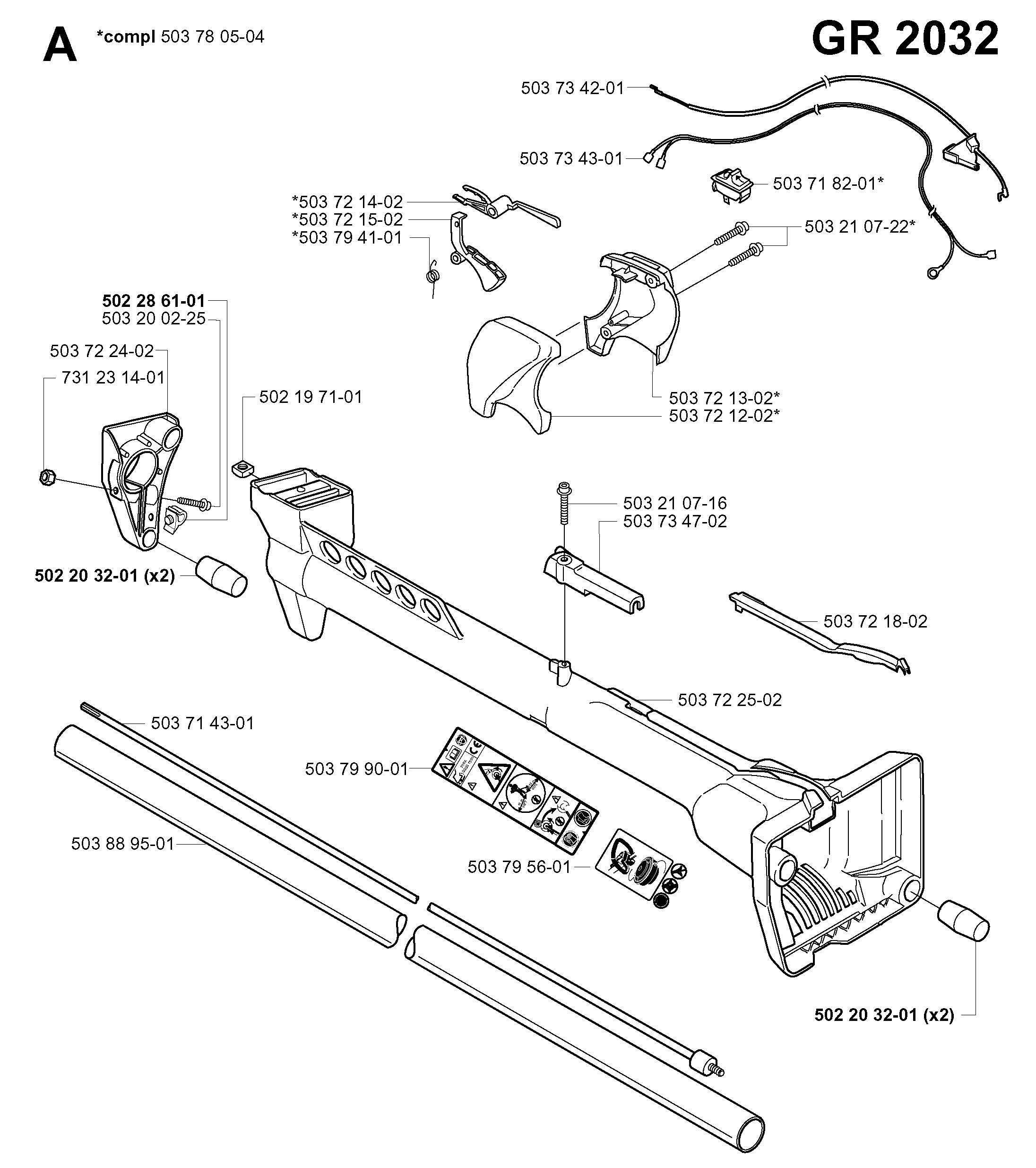SHAFT & HANDLE