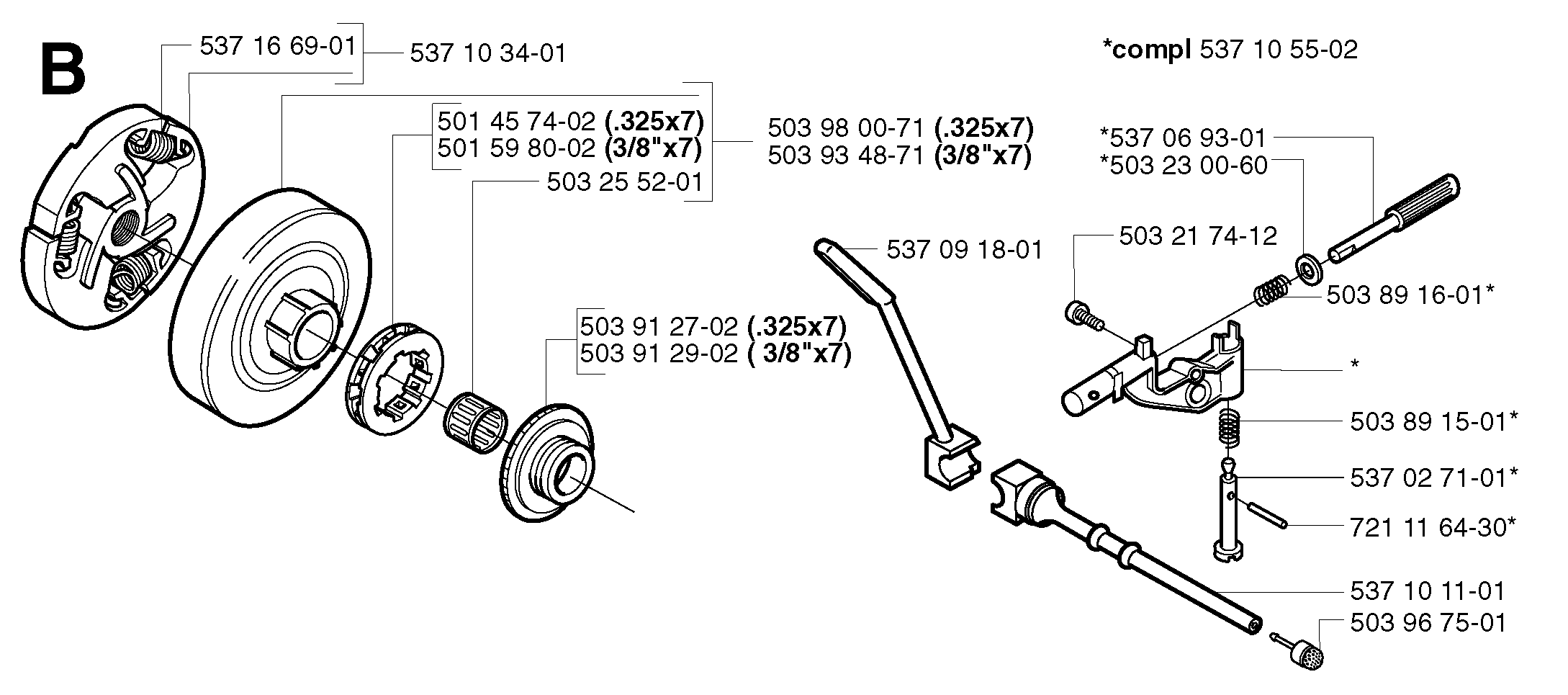 CLUTCH & OIL PUMP