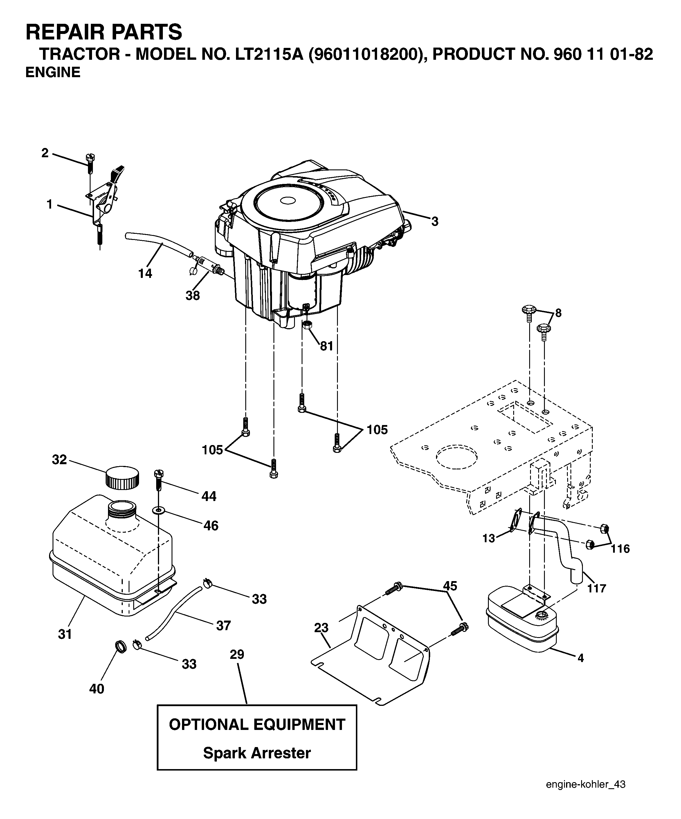 ENGINE & CUTTING EQUIPMENT