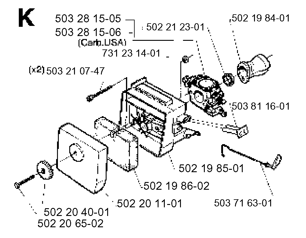 CARBURETOR & AIR FILTER