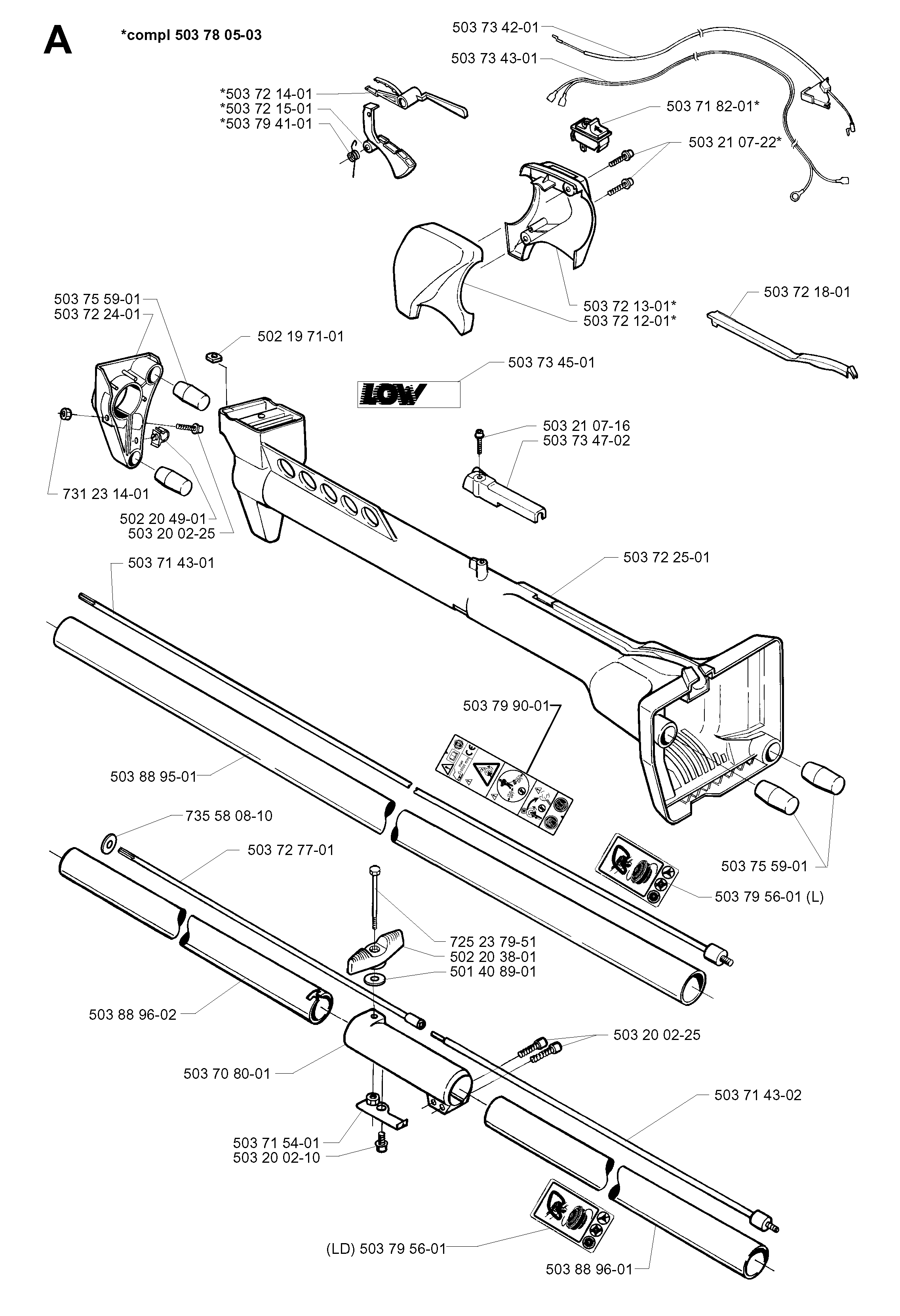 SHAFT & HANDLE