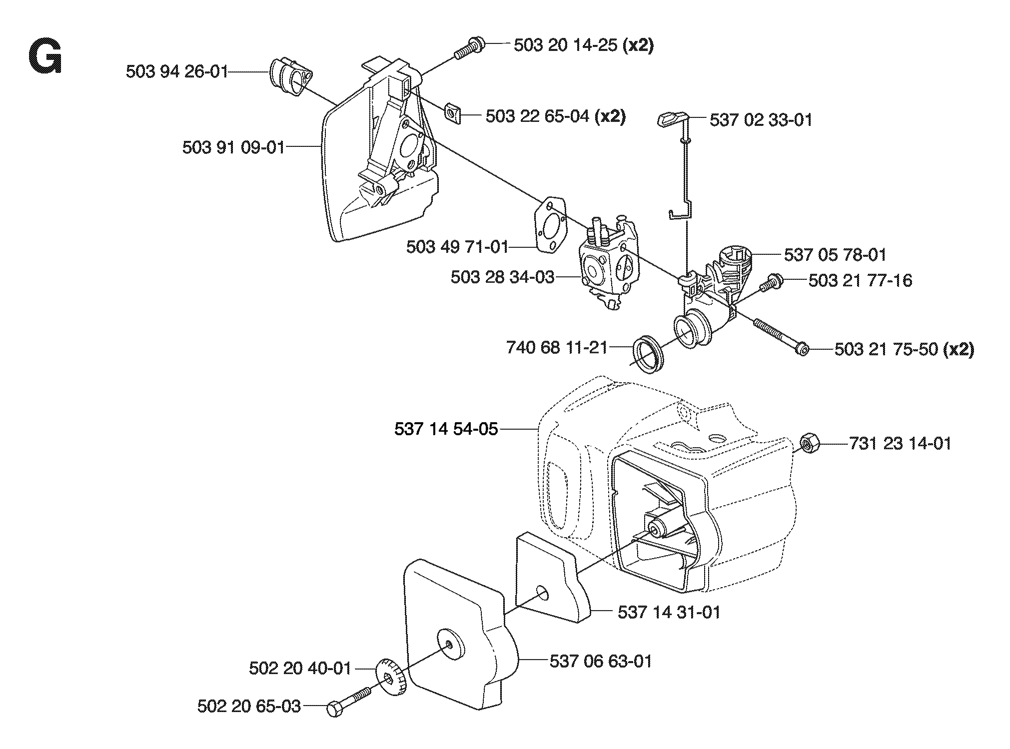 CARBURETOR & AIR FILTER