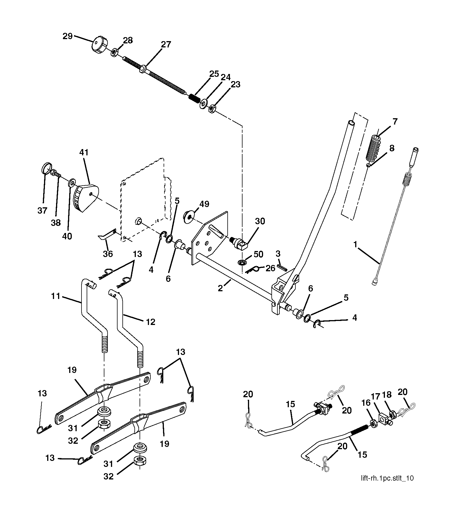 MOWER LIFT / DECK LIFT