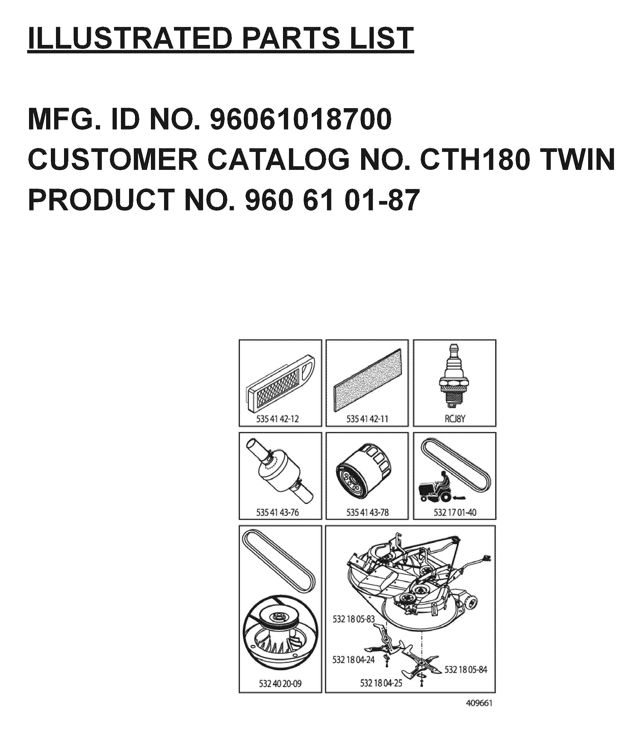 FREQUENTLY USED PARTS