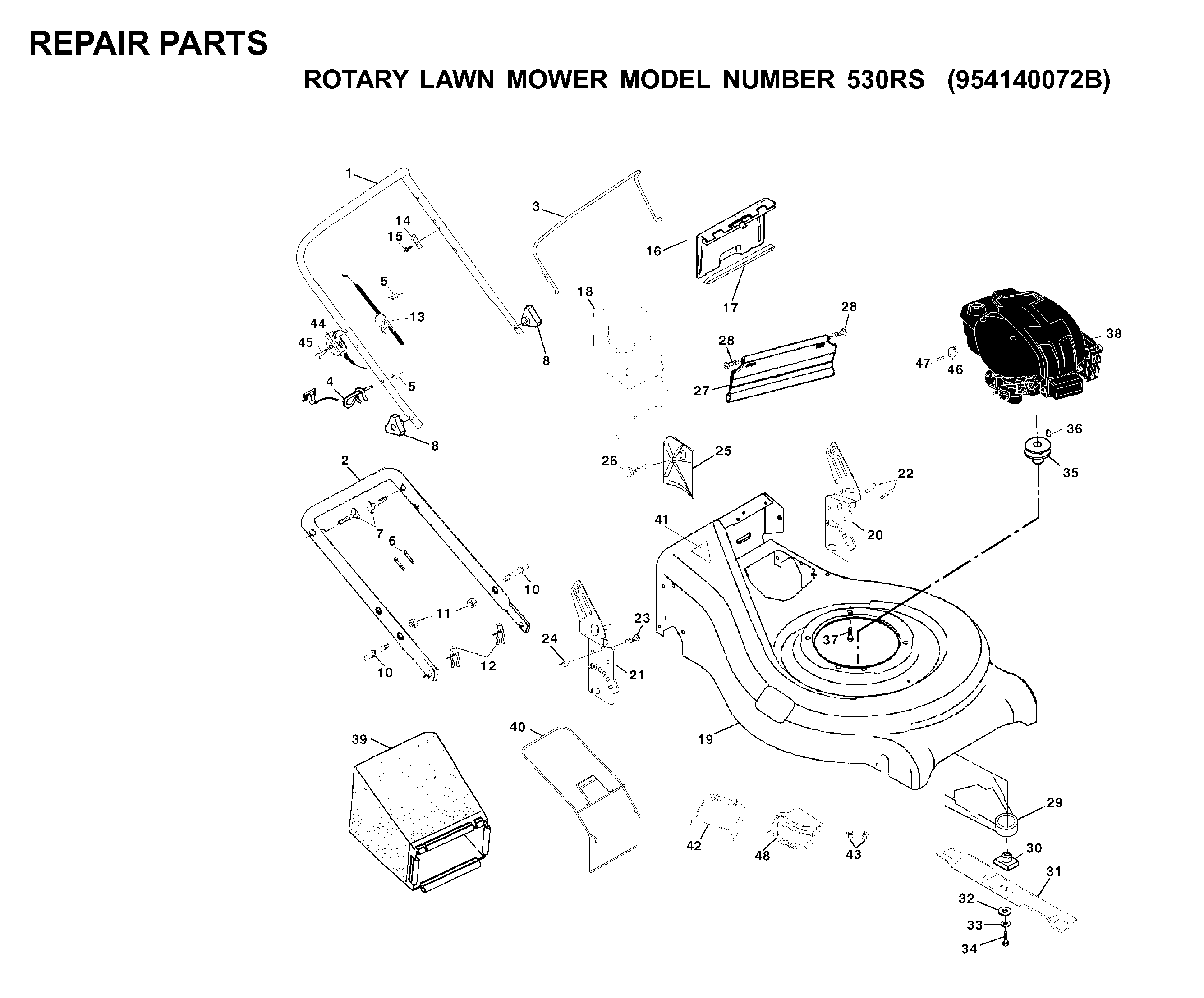 REPAIR PARTS