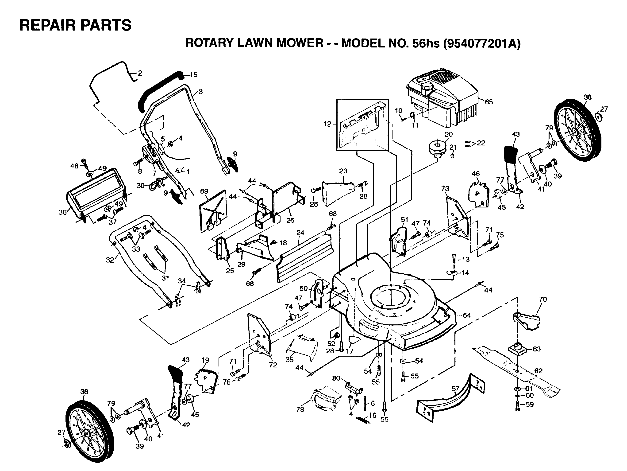 REPAIR PARTS