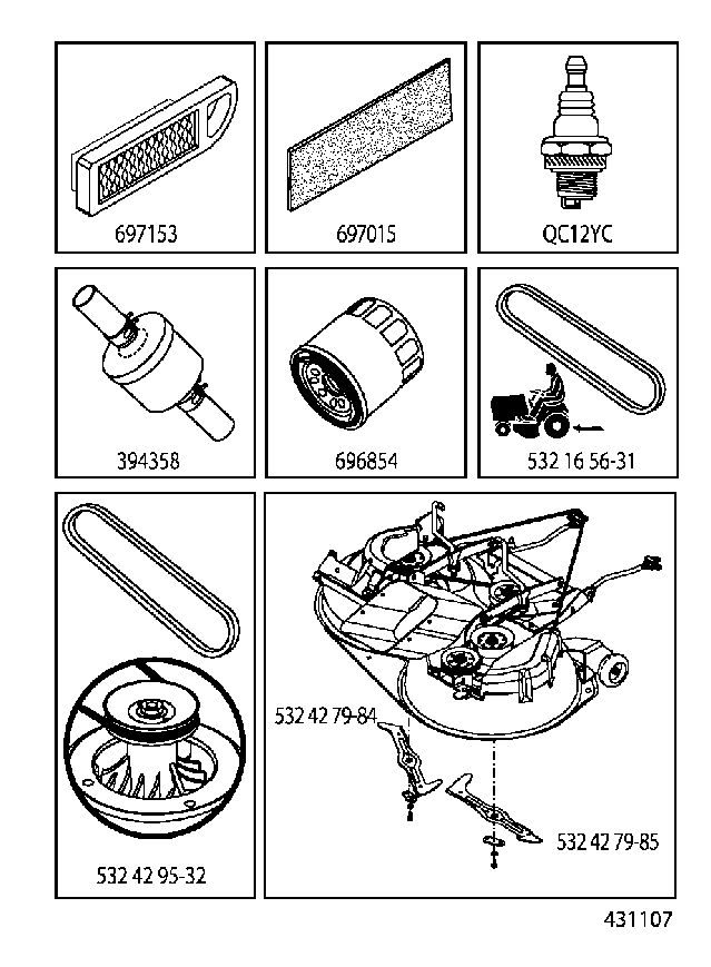 FREQUENTLY USED PARTS