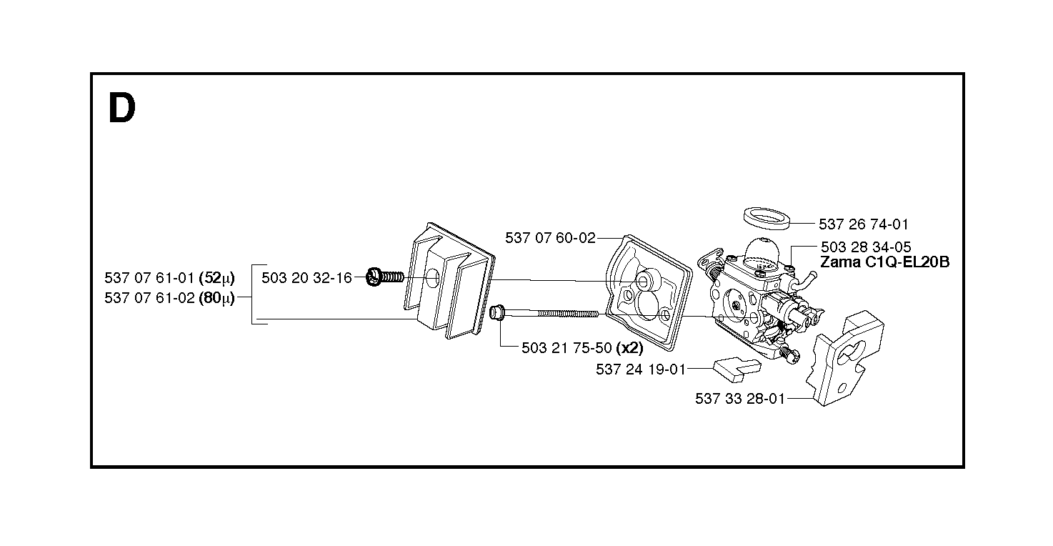 CARBURETOR & AIR FILTER