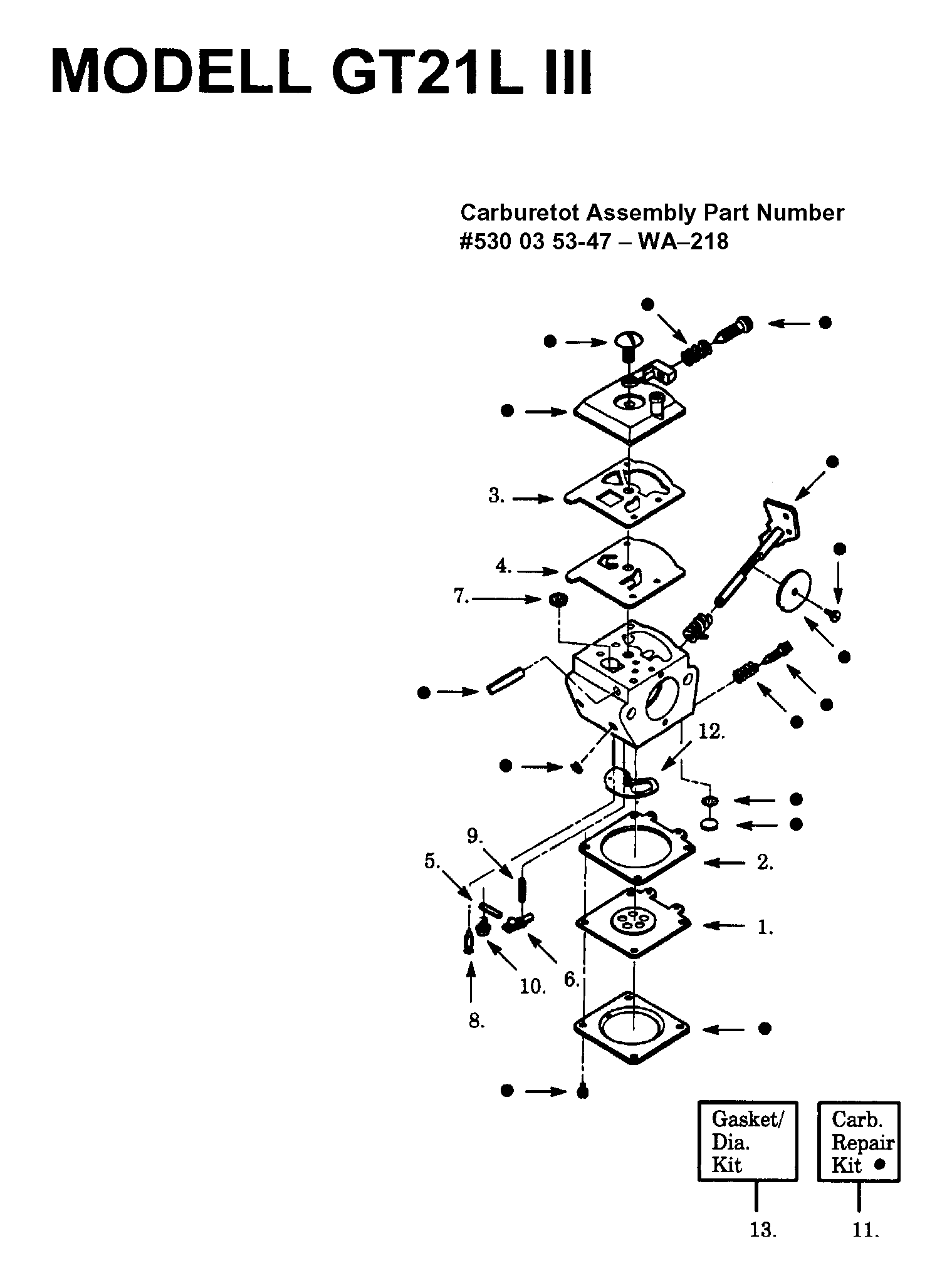 CARBURETOR DETAILS