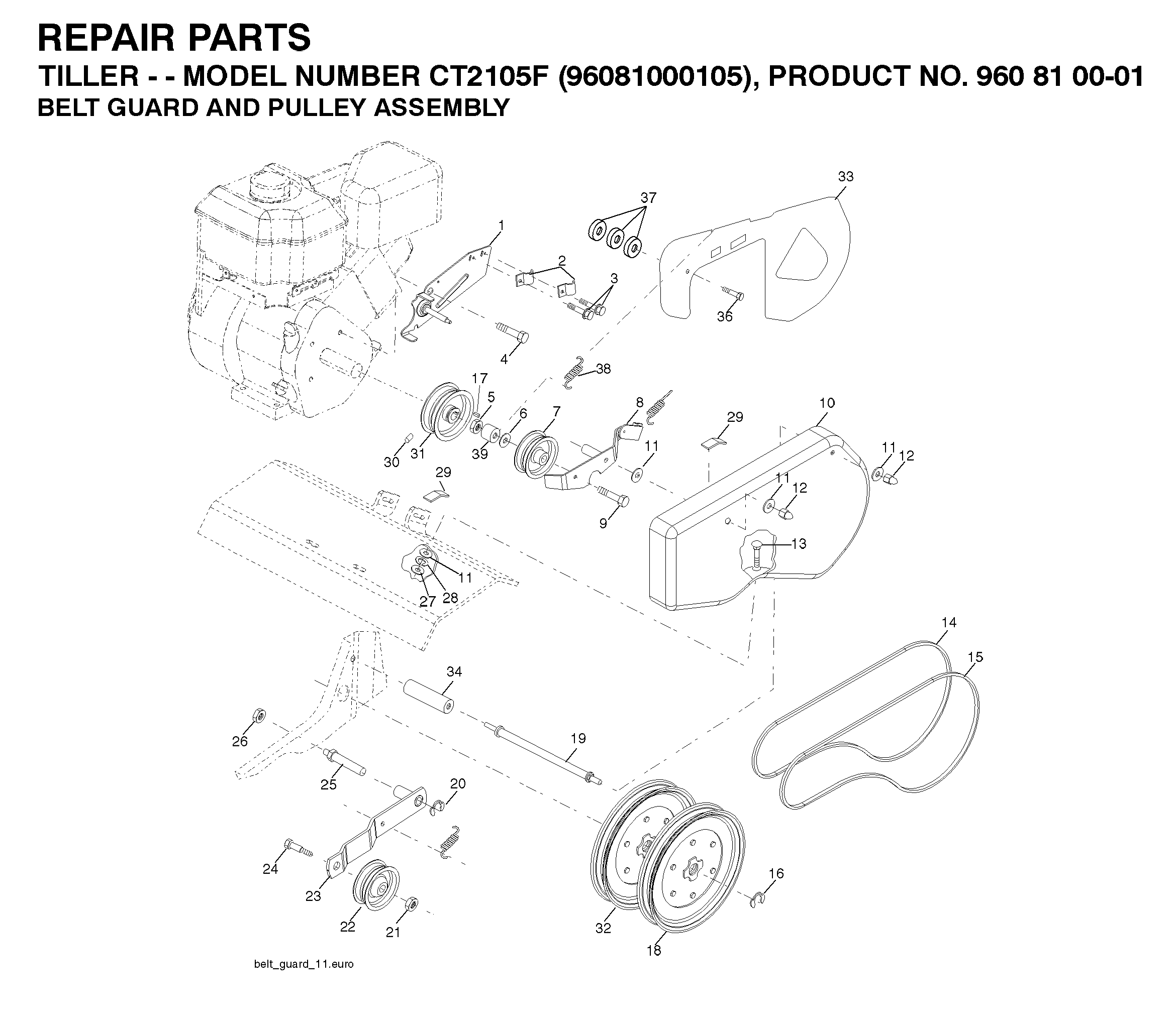 BELT GUARD & PULLEY