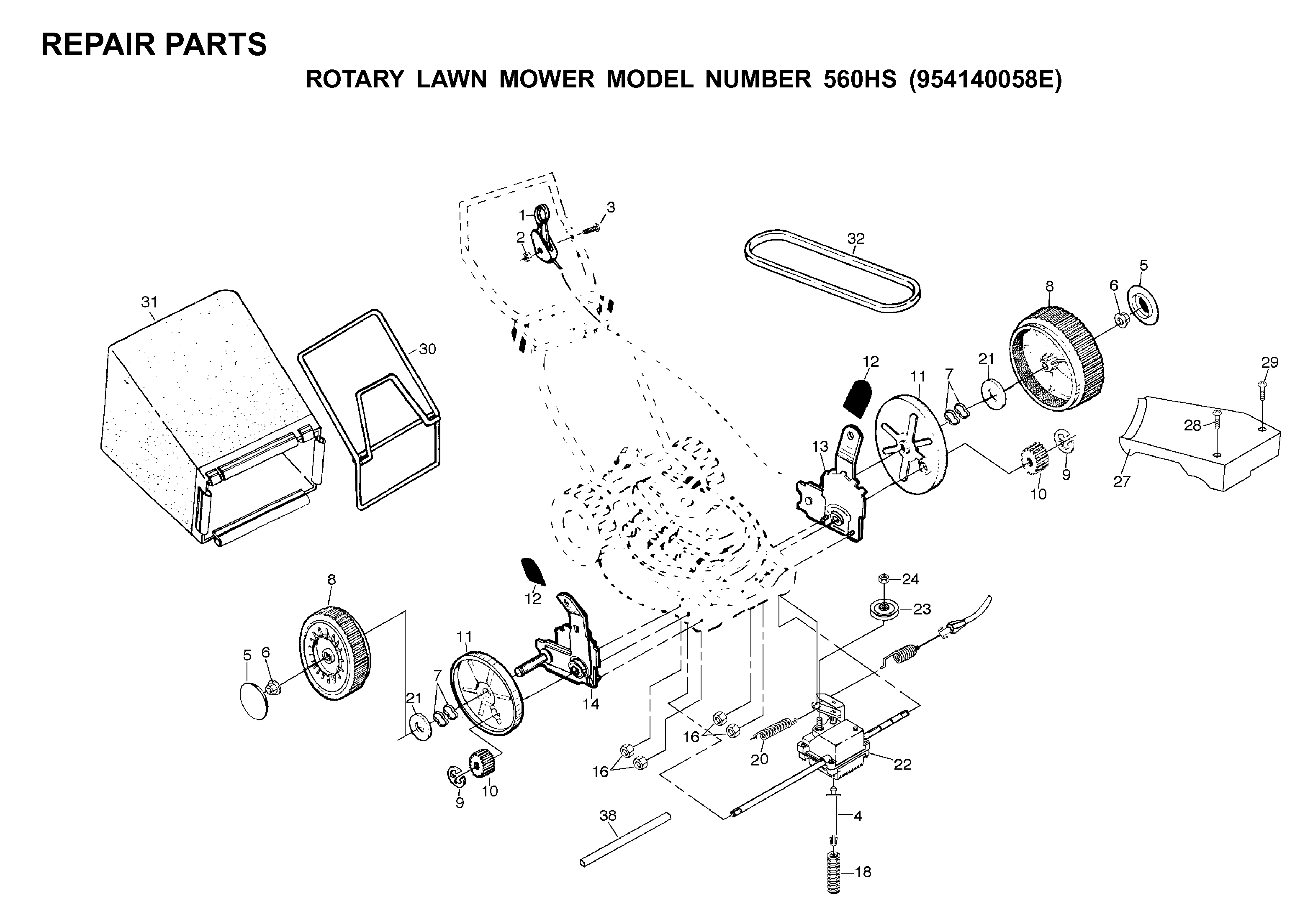 REPAIR PARTS