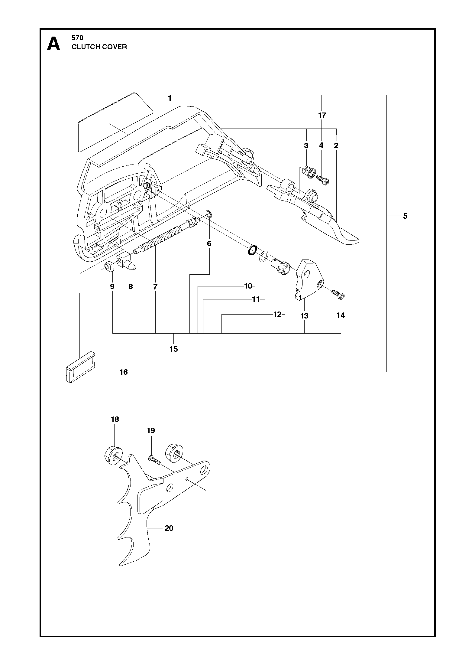 CLUTCH COVER