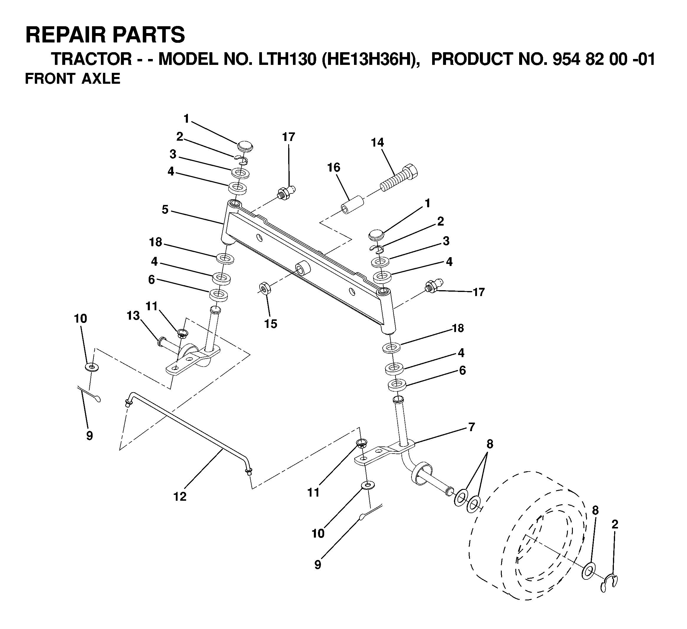FRONT AXLE 