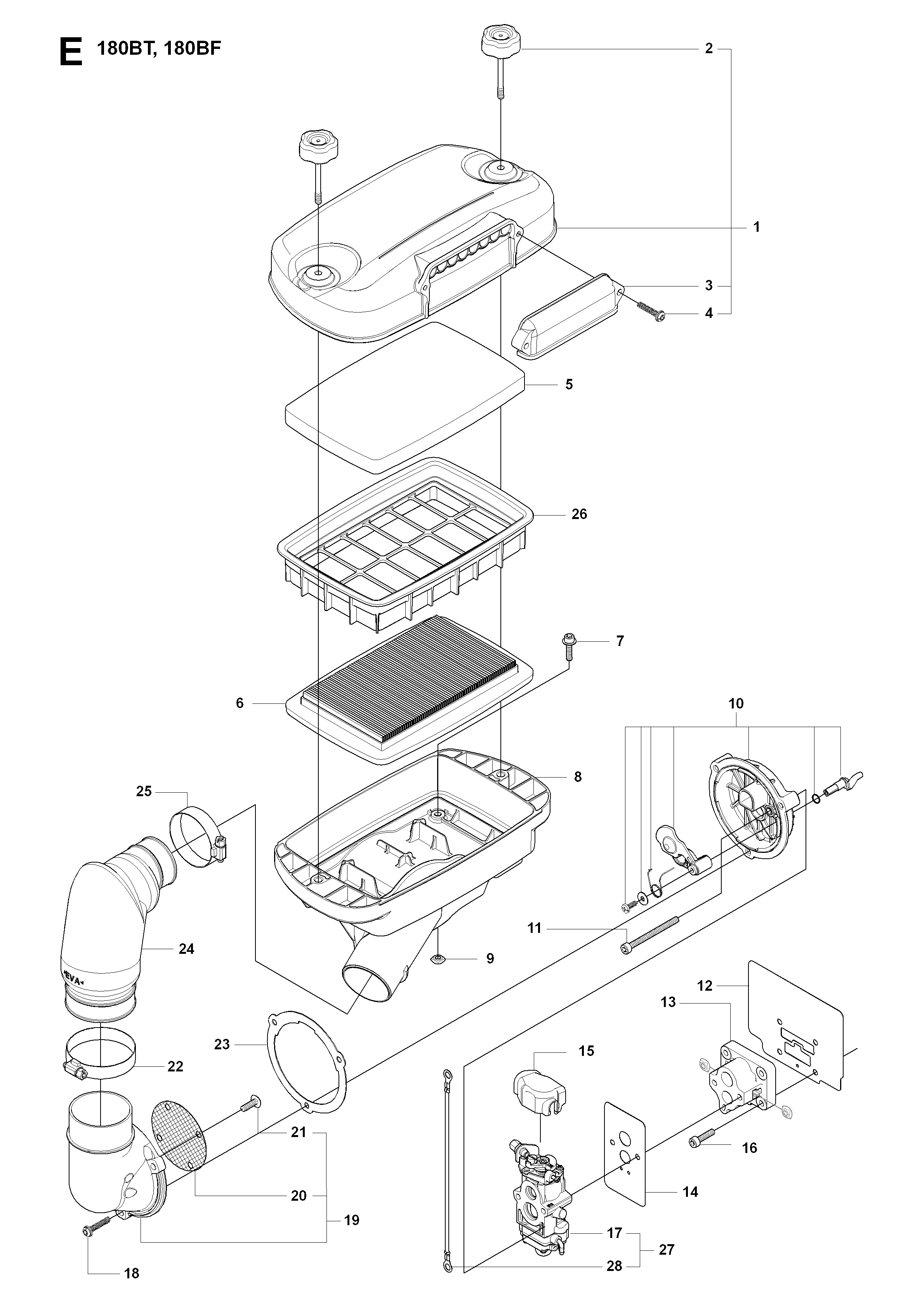 CARBURETOR & AIR FILTER