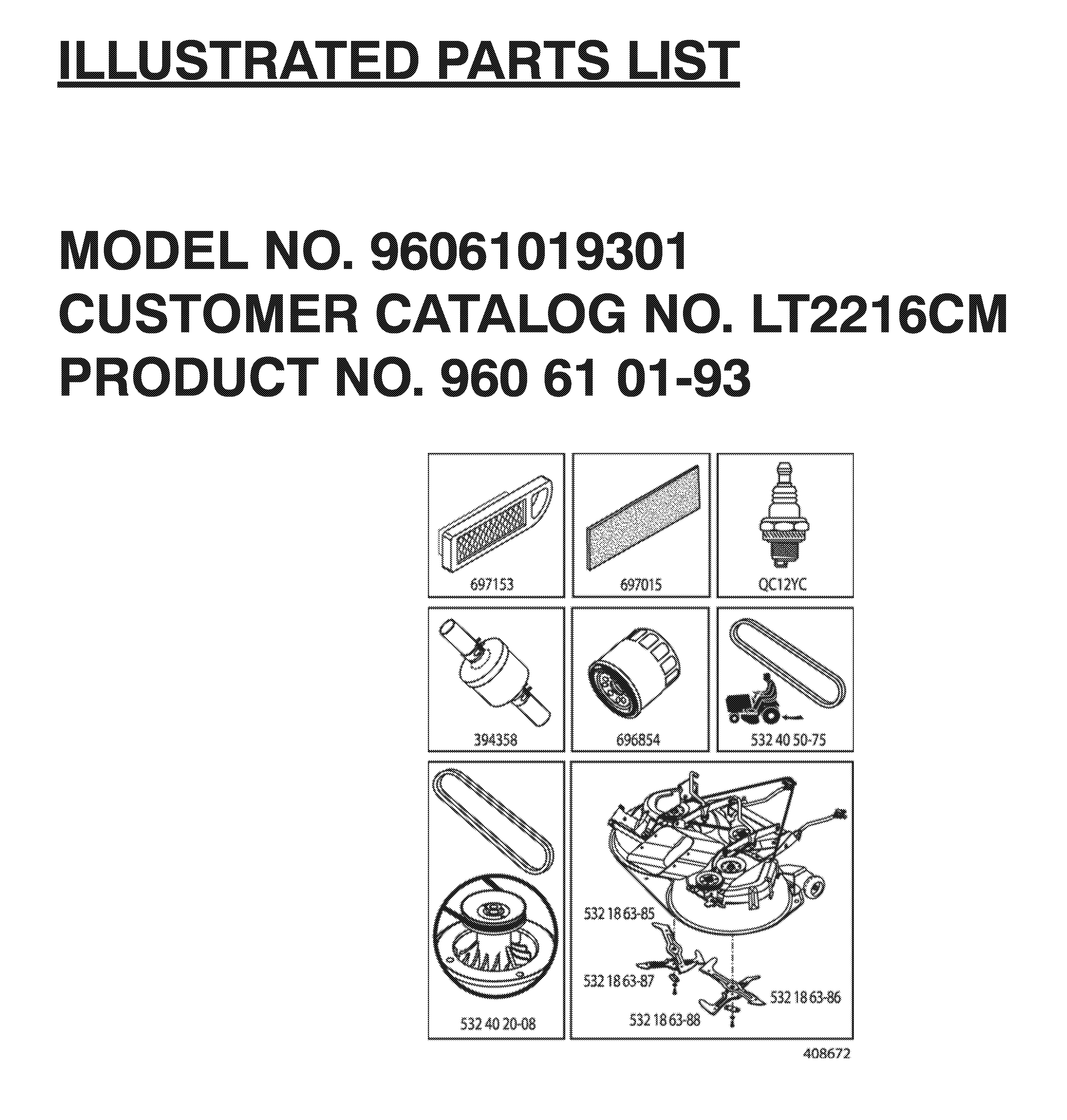 FREQUENTLY USED PARTS