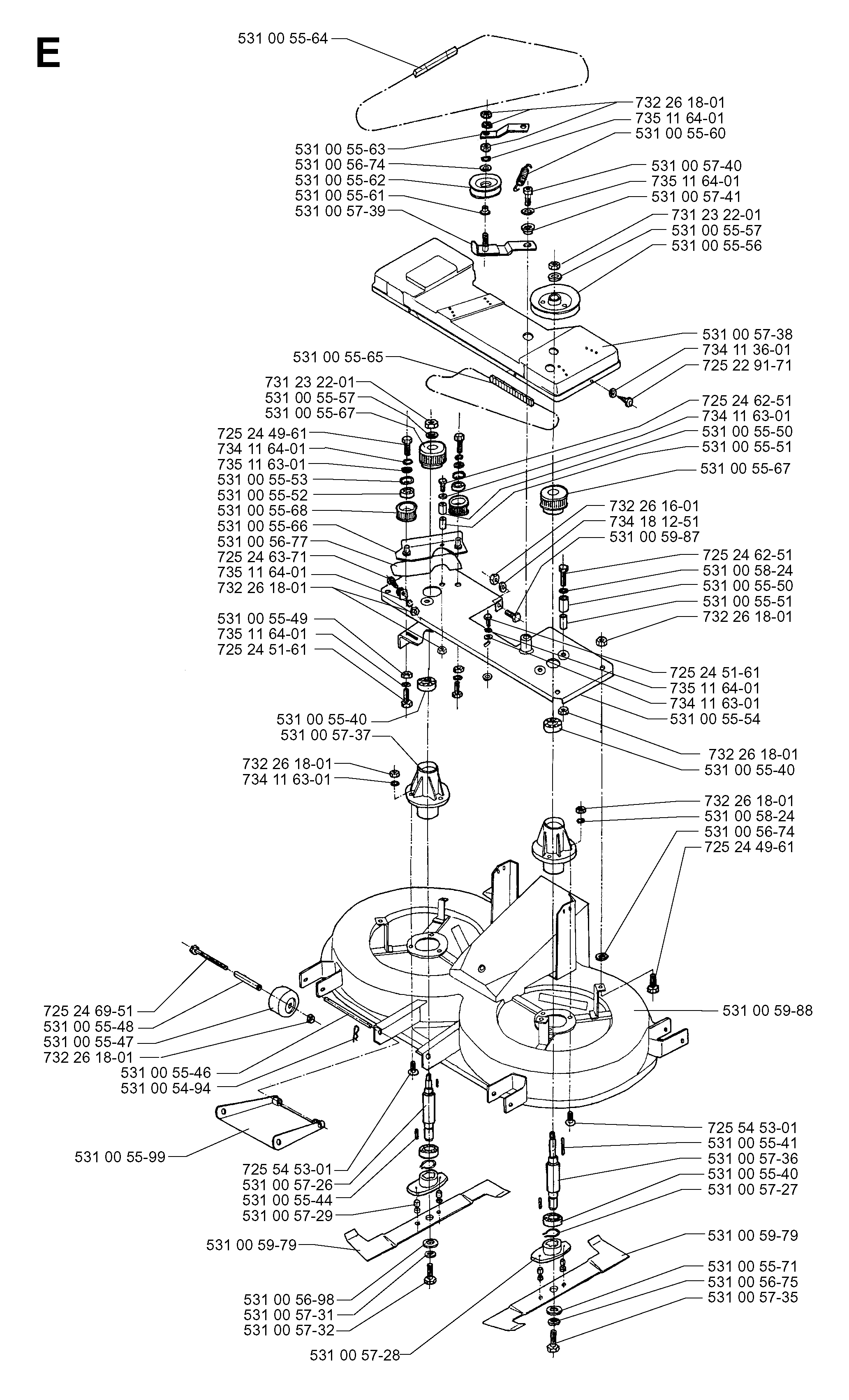 MOWER DECK / CUTTING DECK