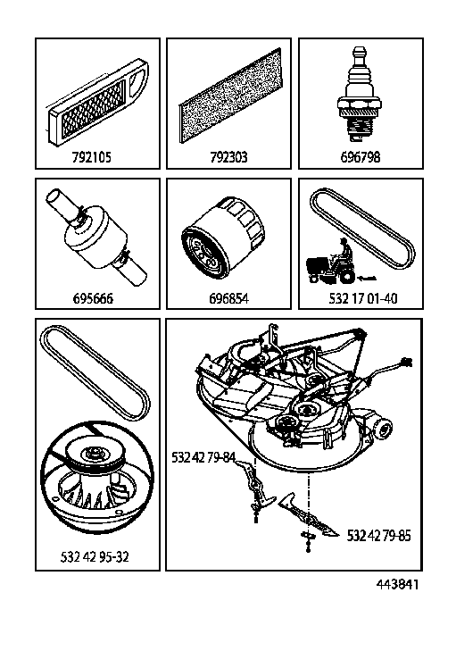 FREQUENTLY USED PARTS