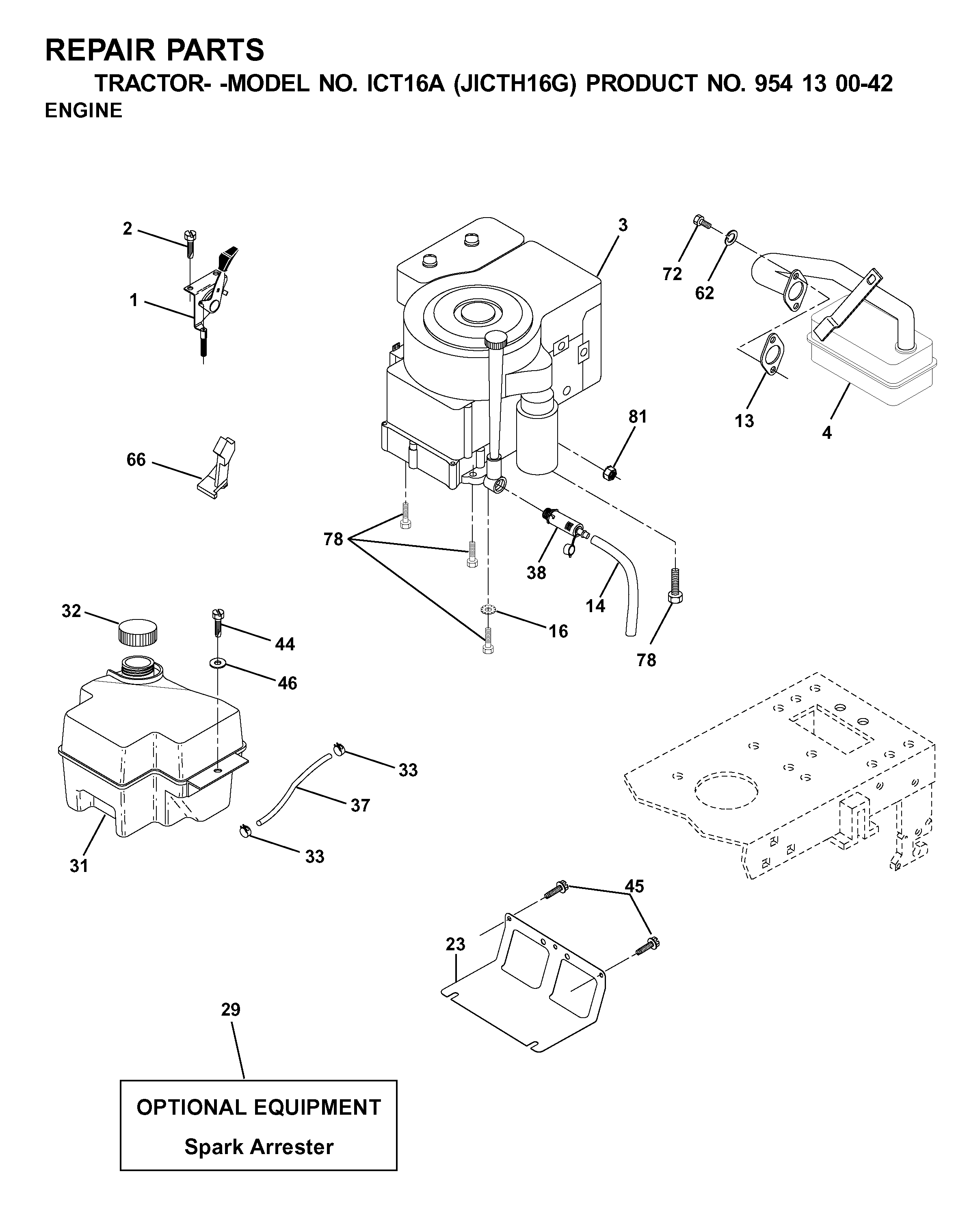 ENGINE & CUTTING EQUIPMENT