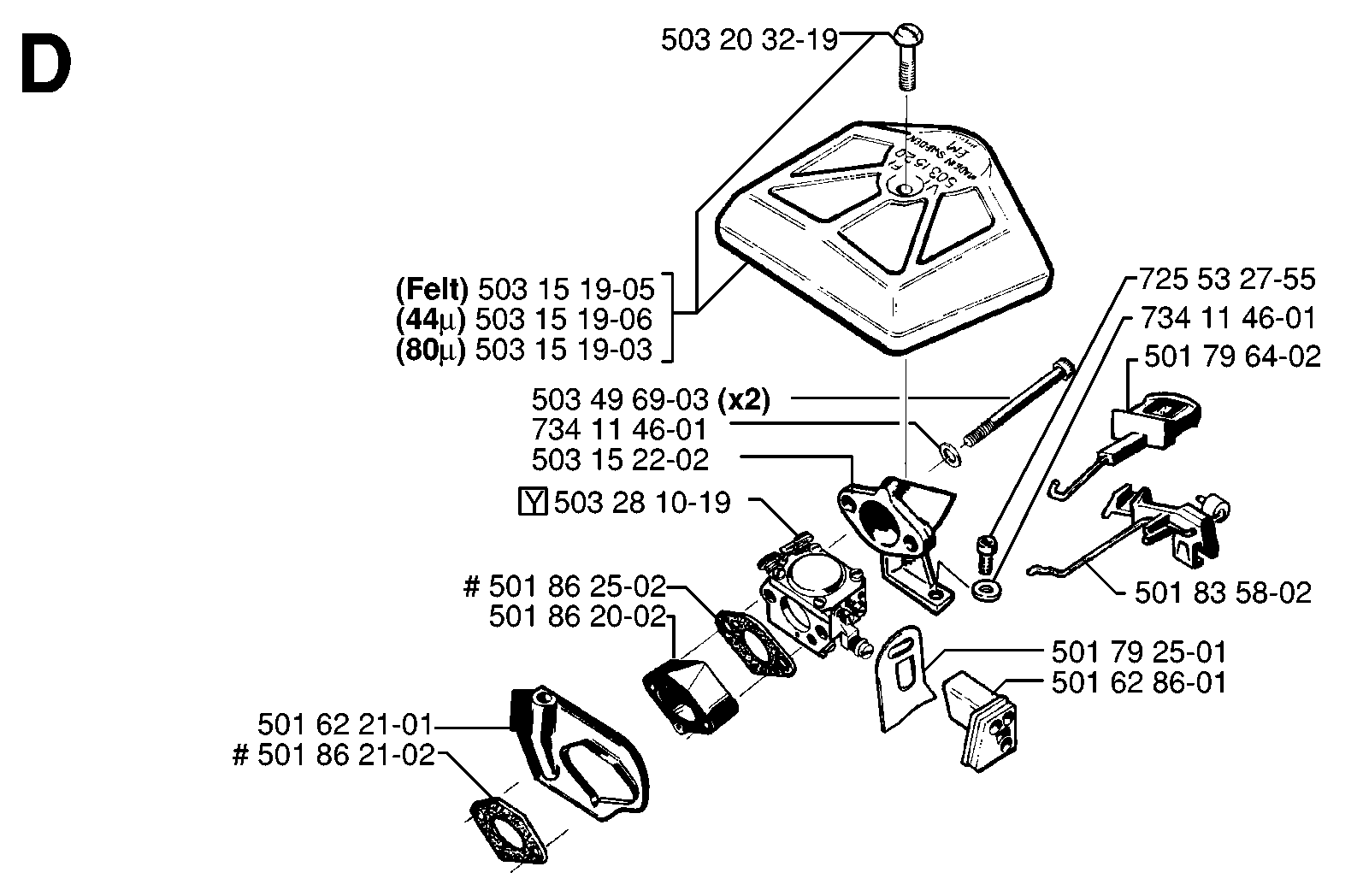 CARBURETOR & AIR FILTER