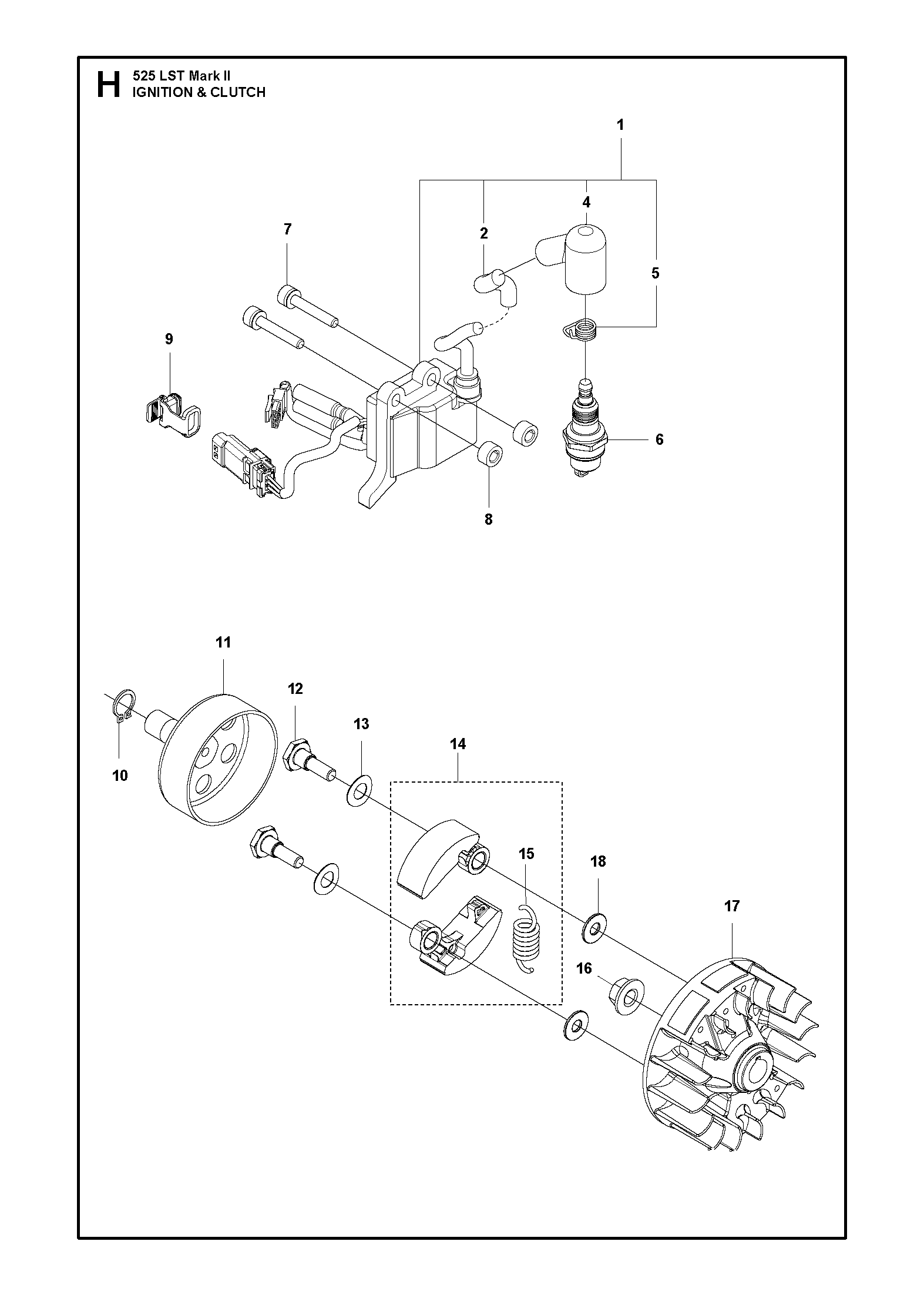 IGNITION SYSTEM & CLUTCH