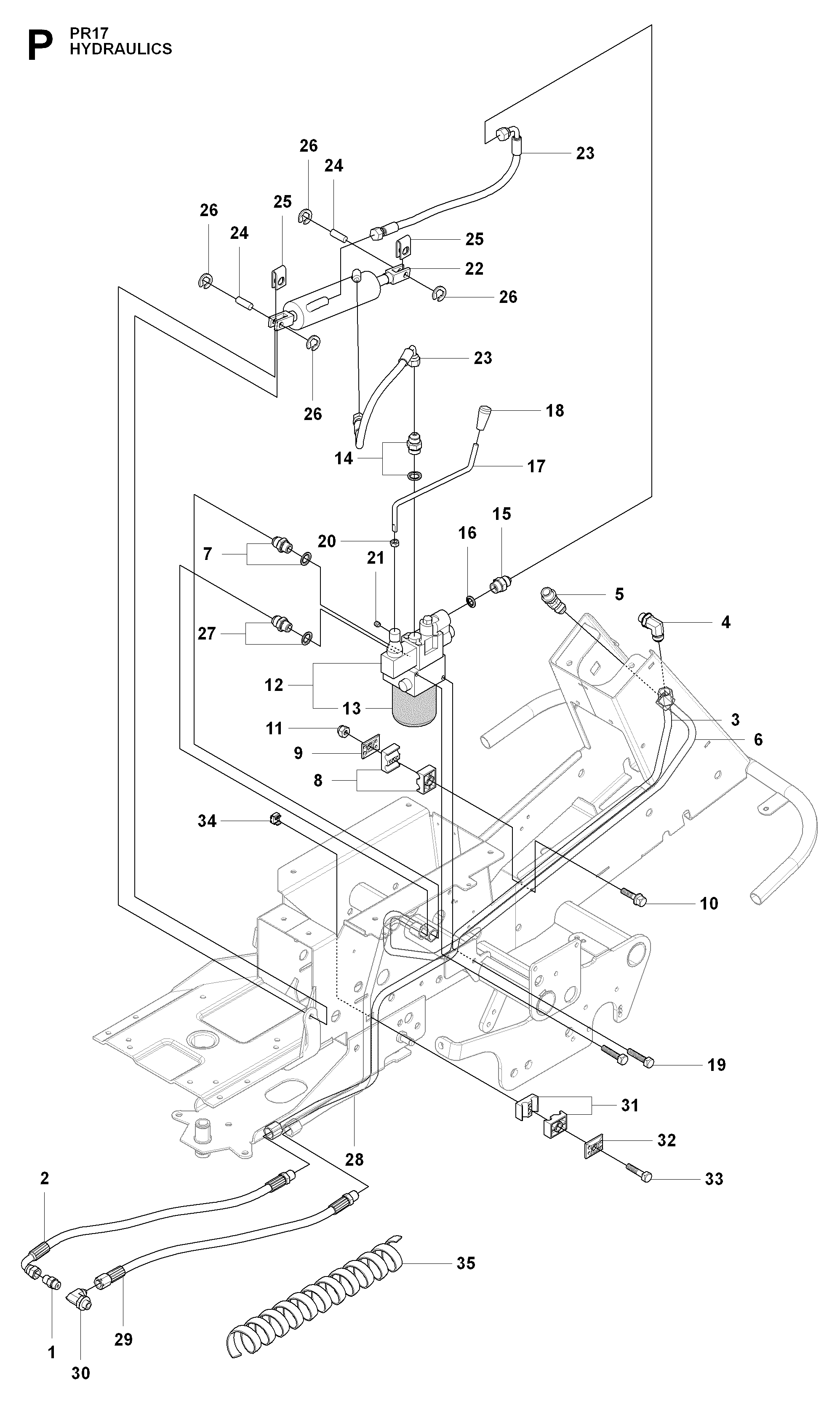HYDRAULIC PUMP - MOTOR